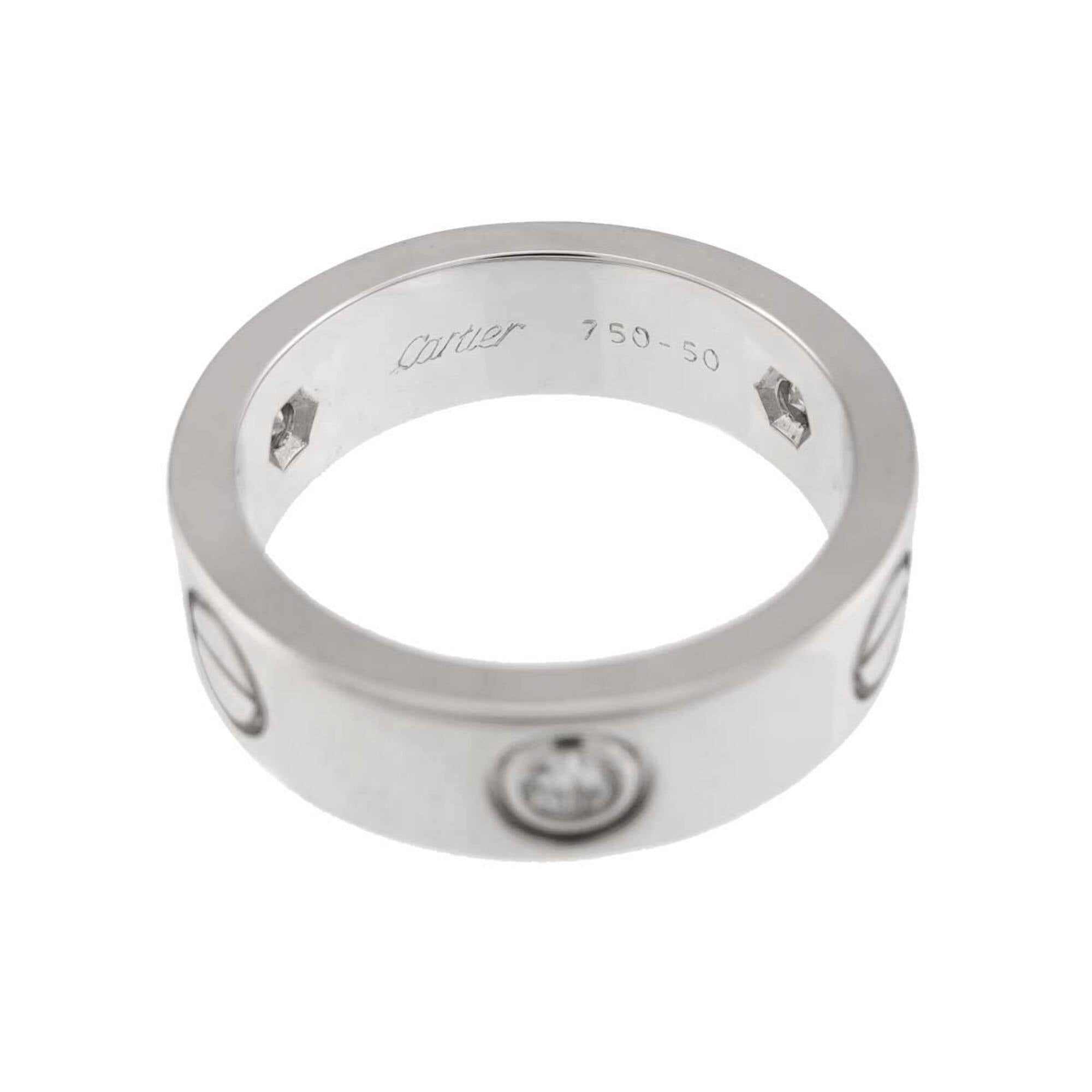 Cartier White Gold (18K) Band Ring (Pre-Owned)