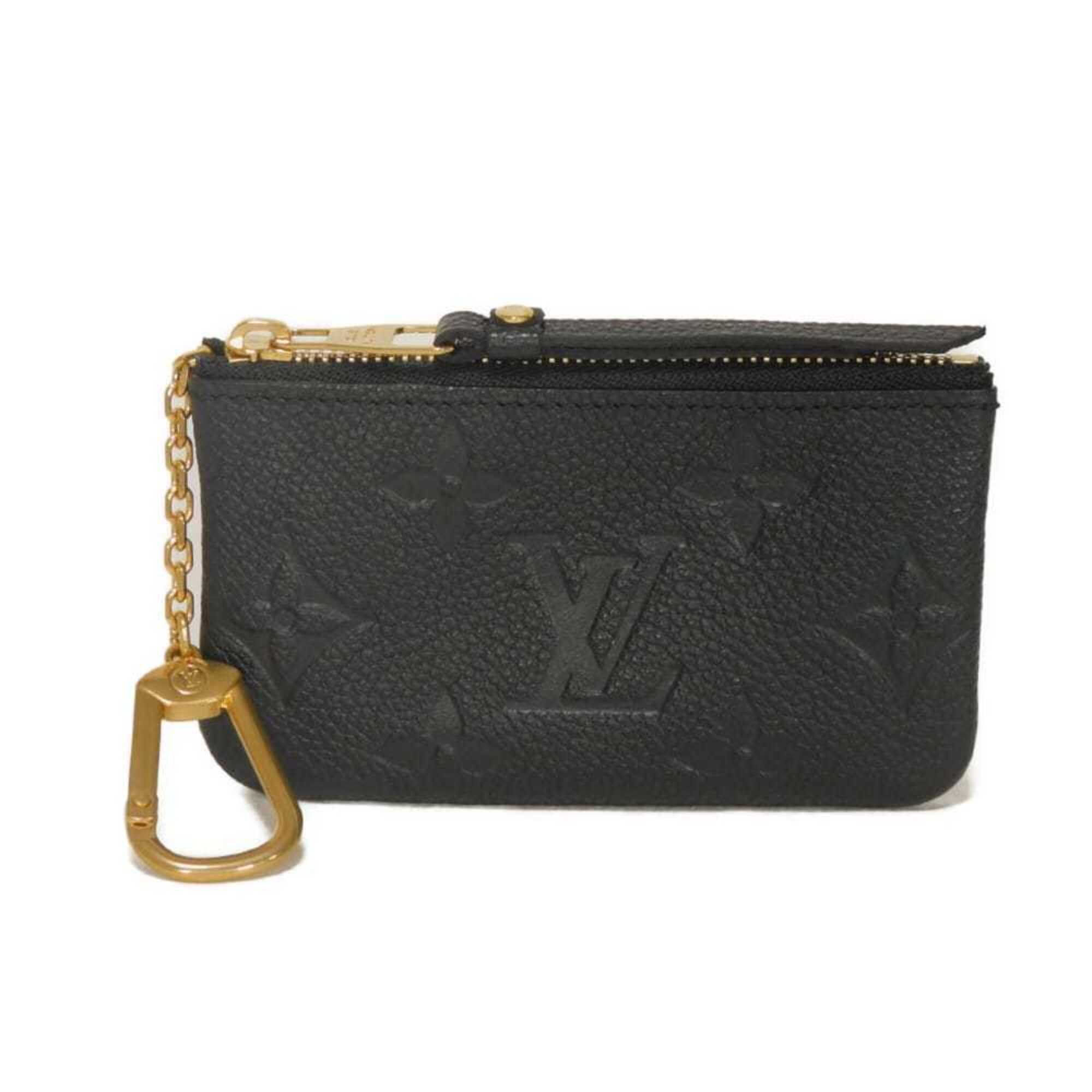 Louis Vuitton Black Noir Monogram Empreinte Leather Coin Purse/Coin Case (Pre-Owned)