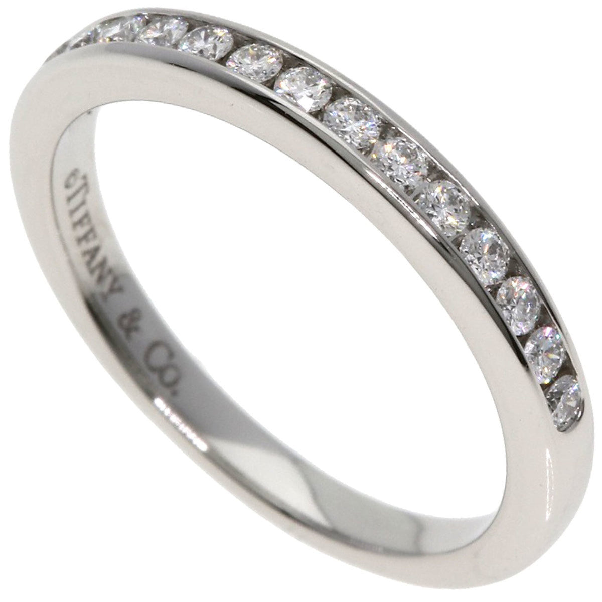 Tiffany Platinum 950 Band Ring (Pre-Owned)