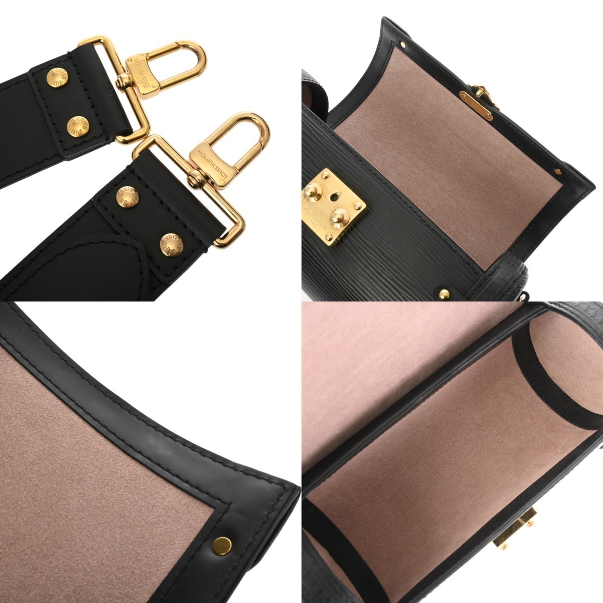 Louis Vuitton Noir Epi Leather Shoulder Bag (Pre-Owned)