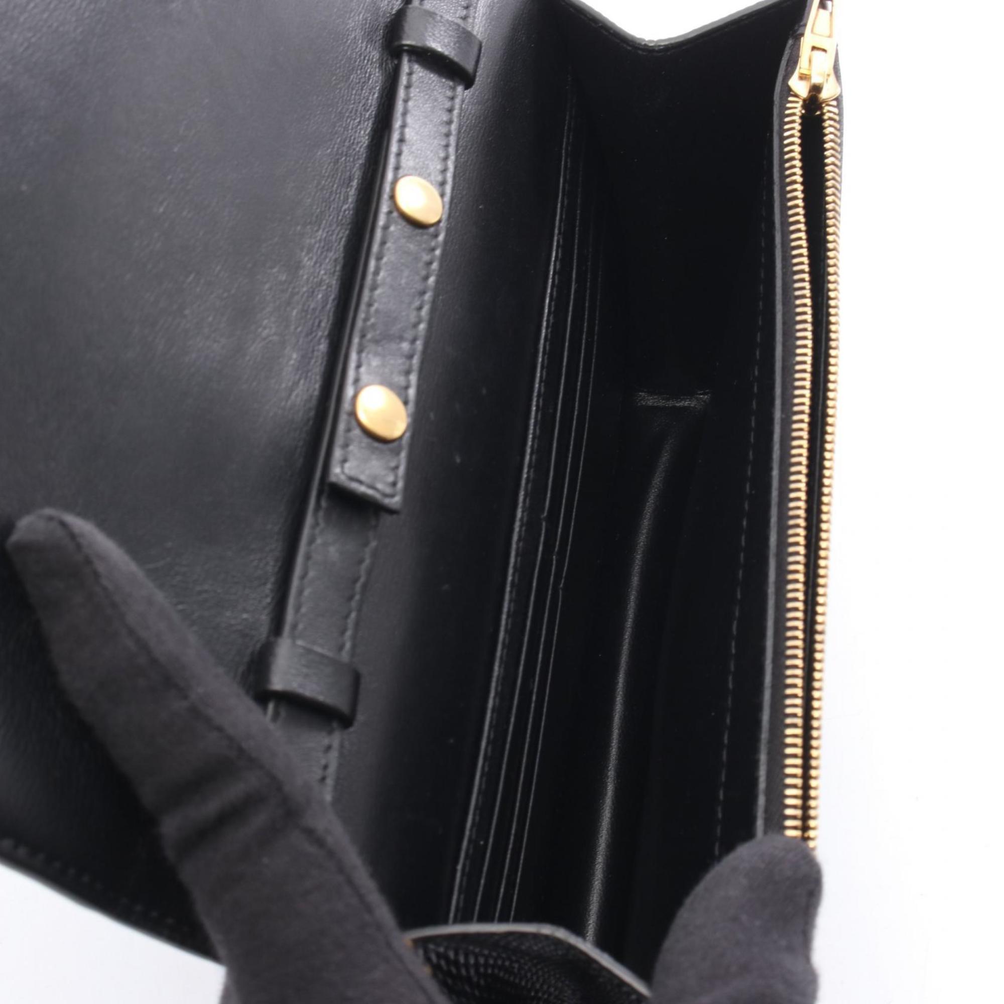 Balenciaga Black Leather Shoulder Bag (Pre-Owned)