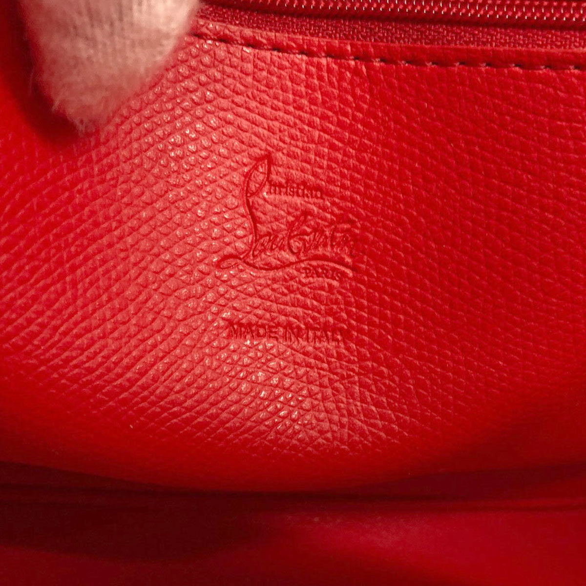 Christian Louboutin Brown Leather Tote Bag (Pre-Owned)