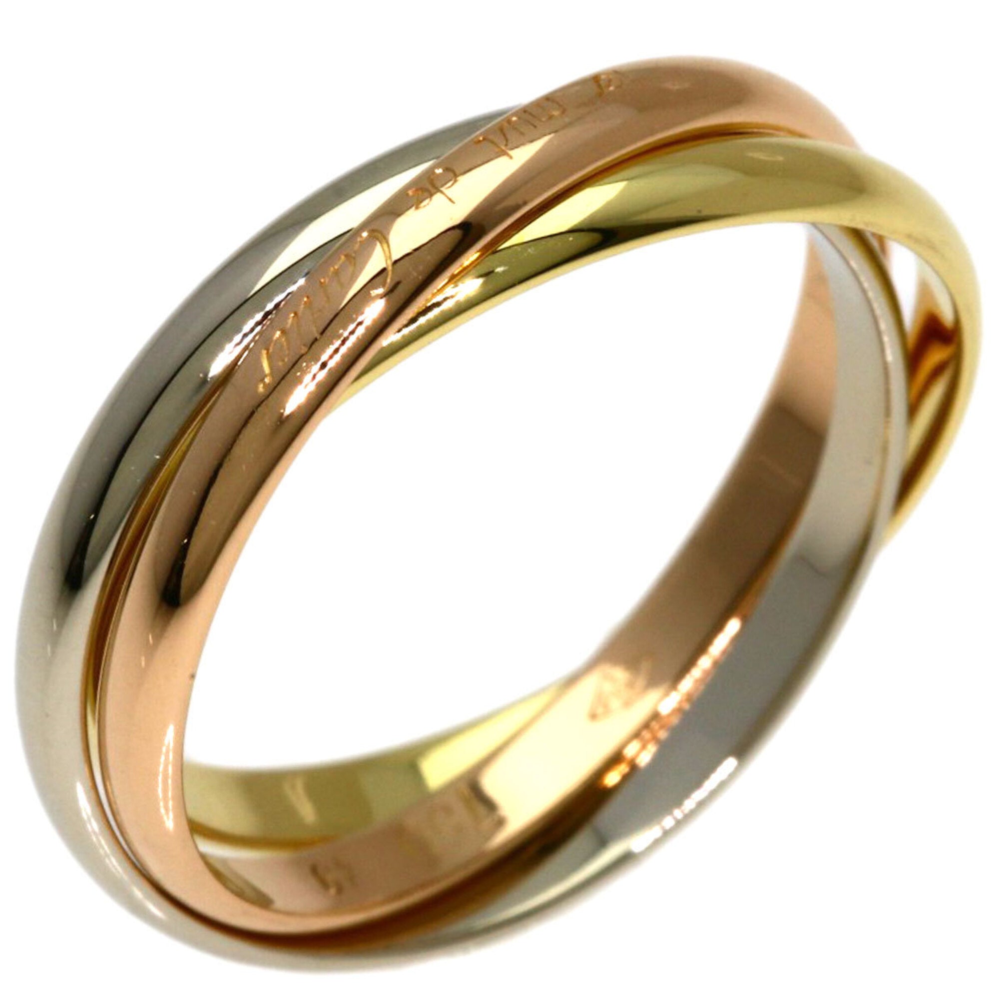 Cartier Yellow Gold (18K) Pink Gold (18K) White Gold (18K) Band Ring (Pre-Owned)