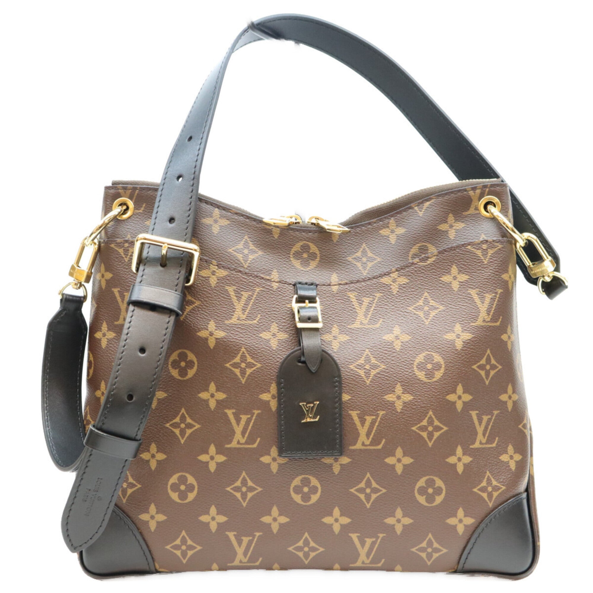 Louis Vuitton Brown Monogram Shoulder Bag (Pre-Owned)
