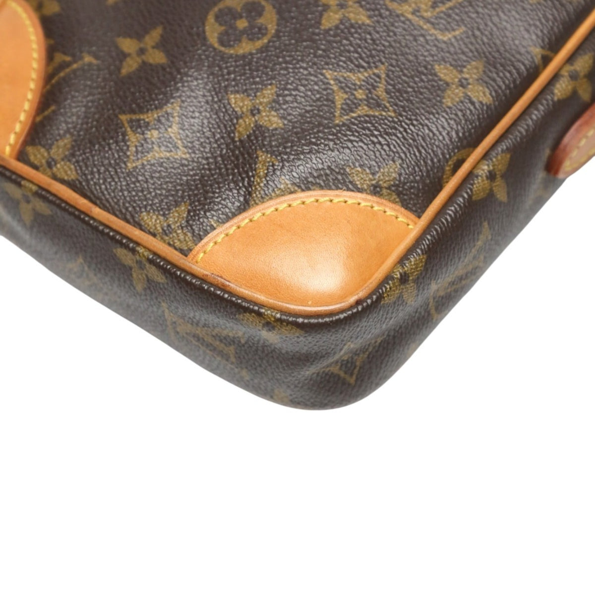 Louis Vuitton Brown Monogram Canvas Shoulder Bag (Pre-Owned)