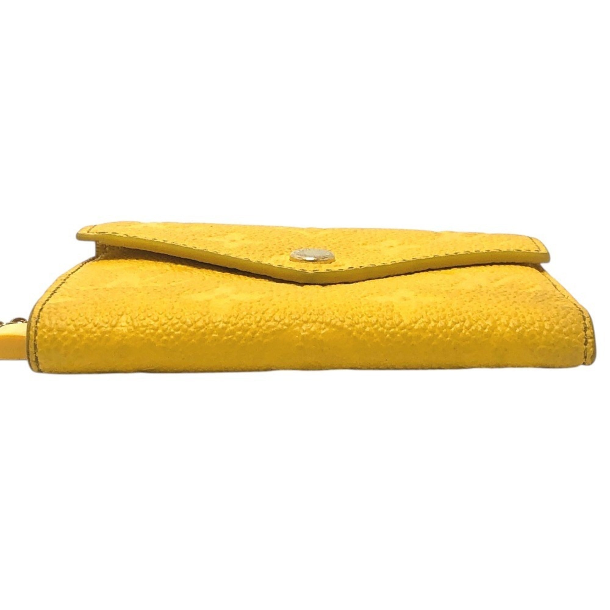 Louis Vuitton Yellow Monogram Empreinte Wallet (Tri-Fold) (Pre-Owned)