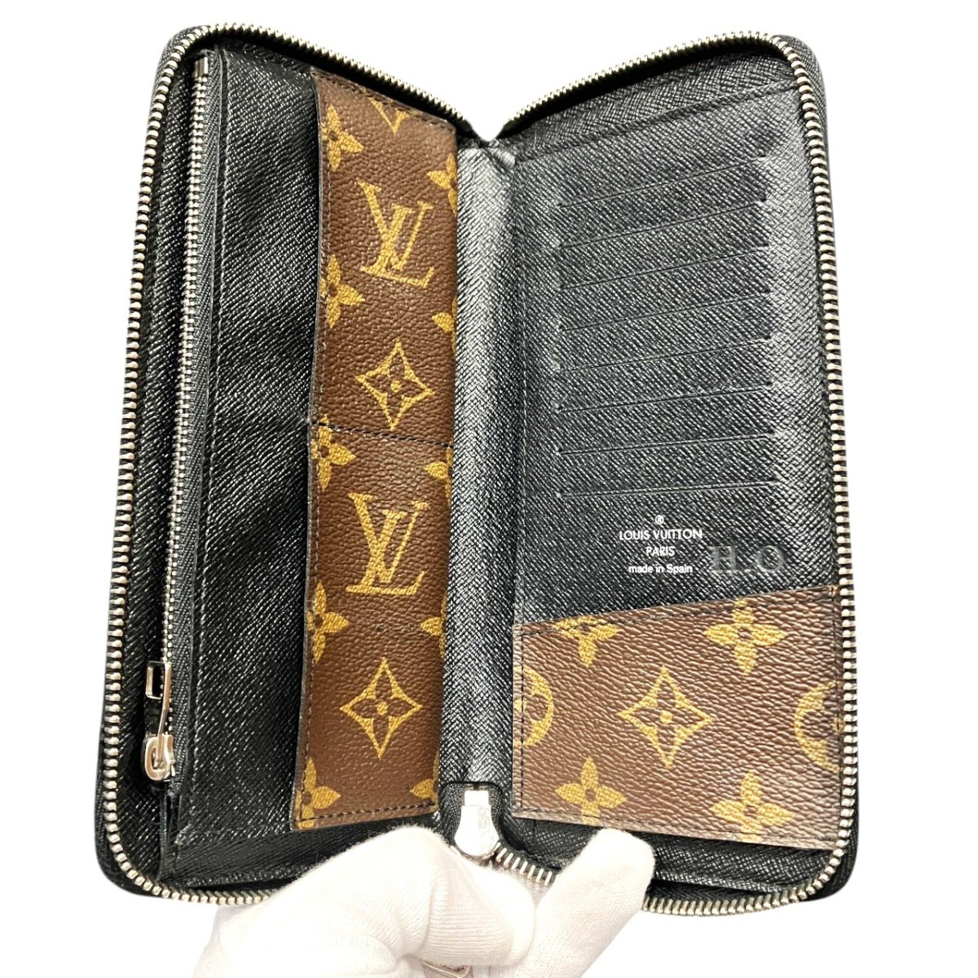 Louis Vuitton Brown Pvc Long Wallet (Bi-Fold) (Pre-Owned)