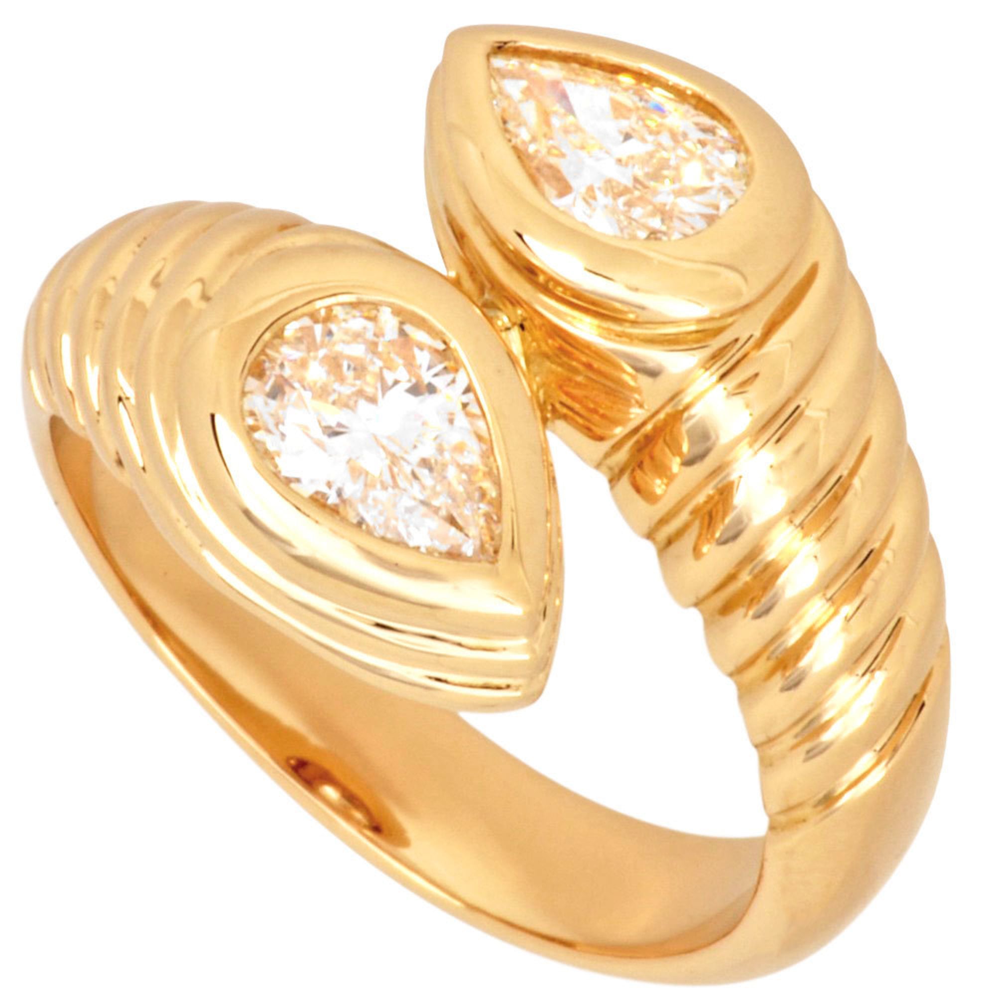 Bvlgari Yellow Gold (18K) Band Ring (Pre-Owned)