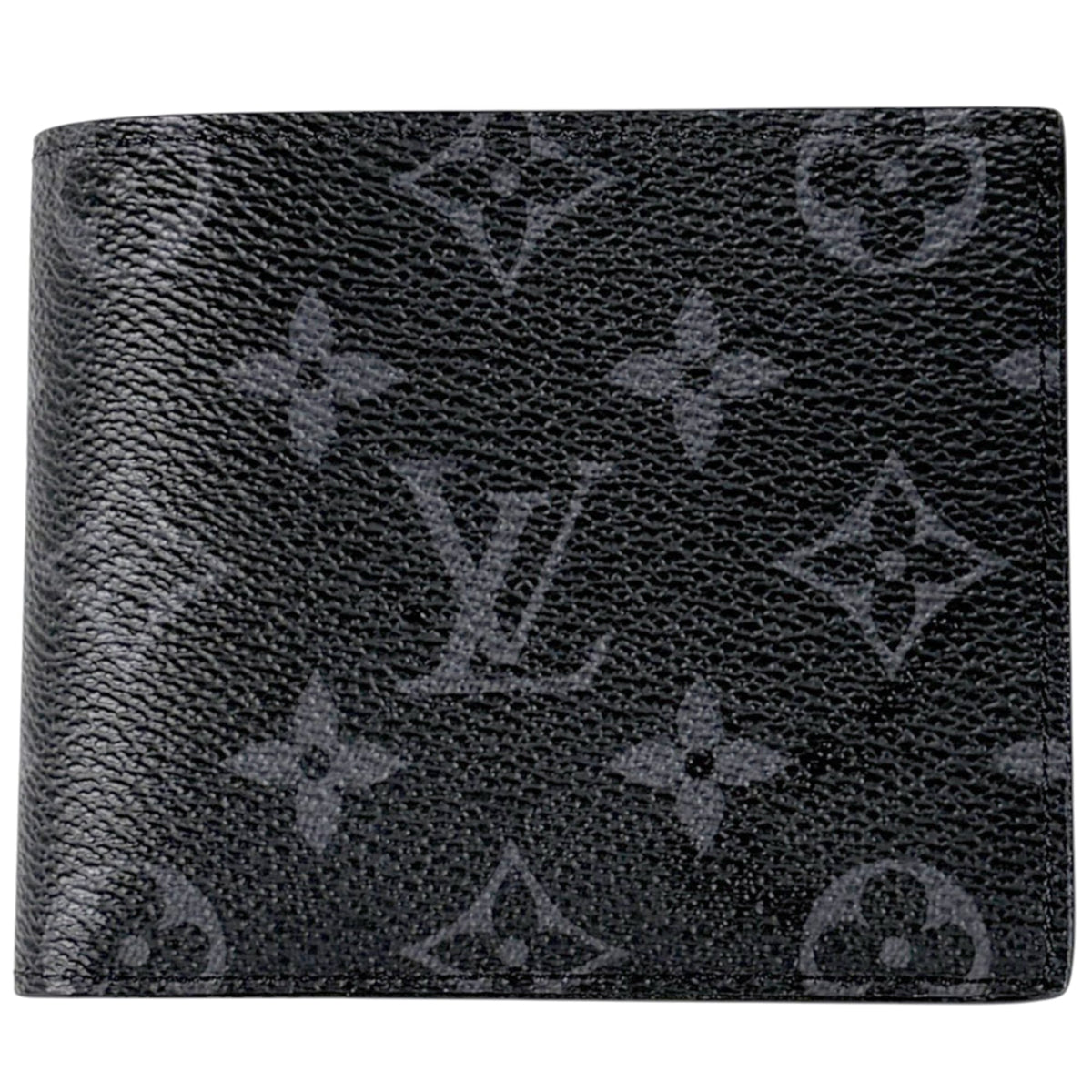 Louis Vuitton Black Monogram Eclipse Wallet (Bi-Fold) (Pre-Owned)