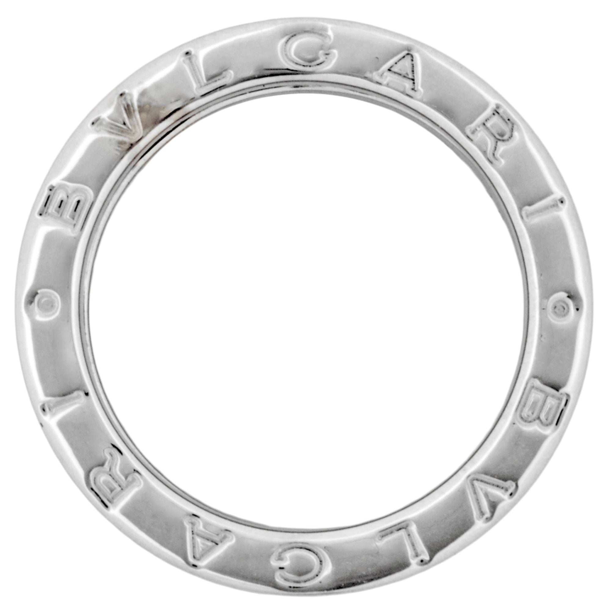 Bvlgari White Gold (18K) Band Ring (Pre-Owned)