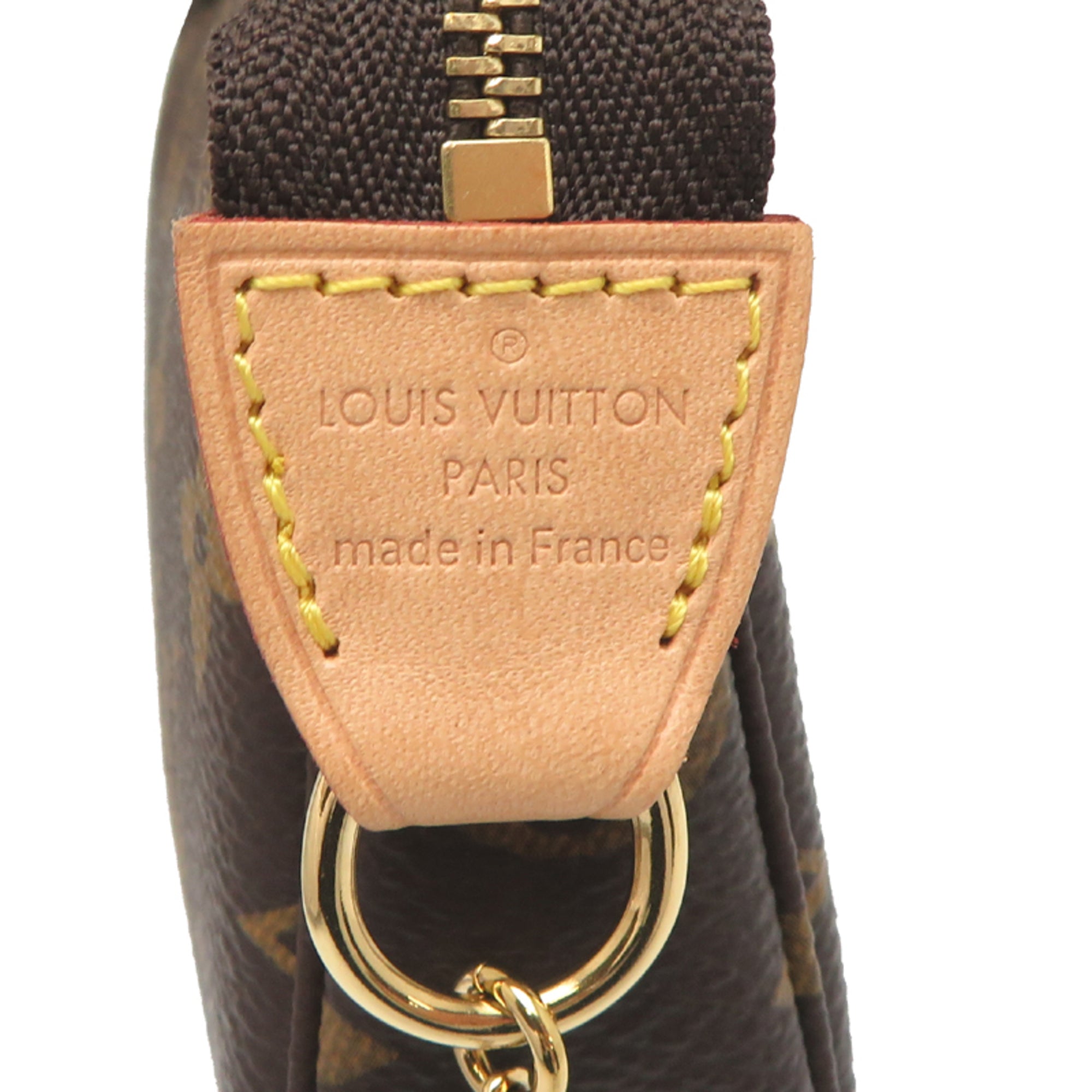 Louis Vuitton Brown Monogram Pochette Pouch (Pre-Owned)