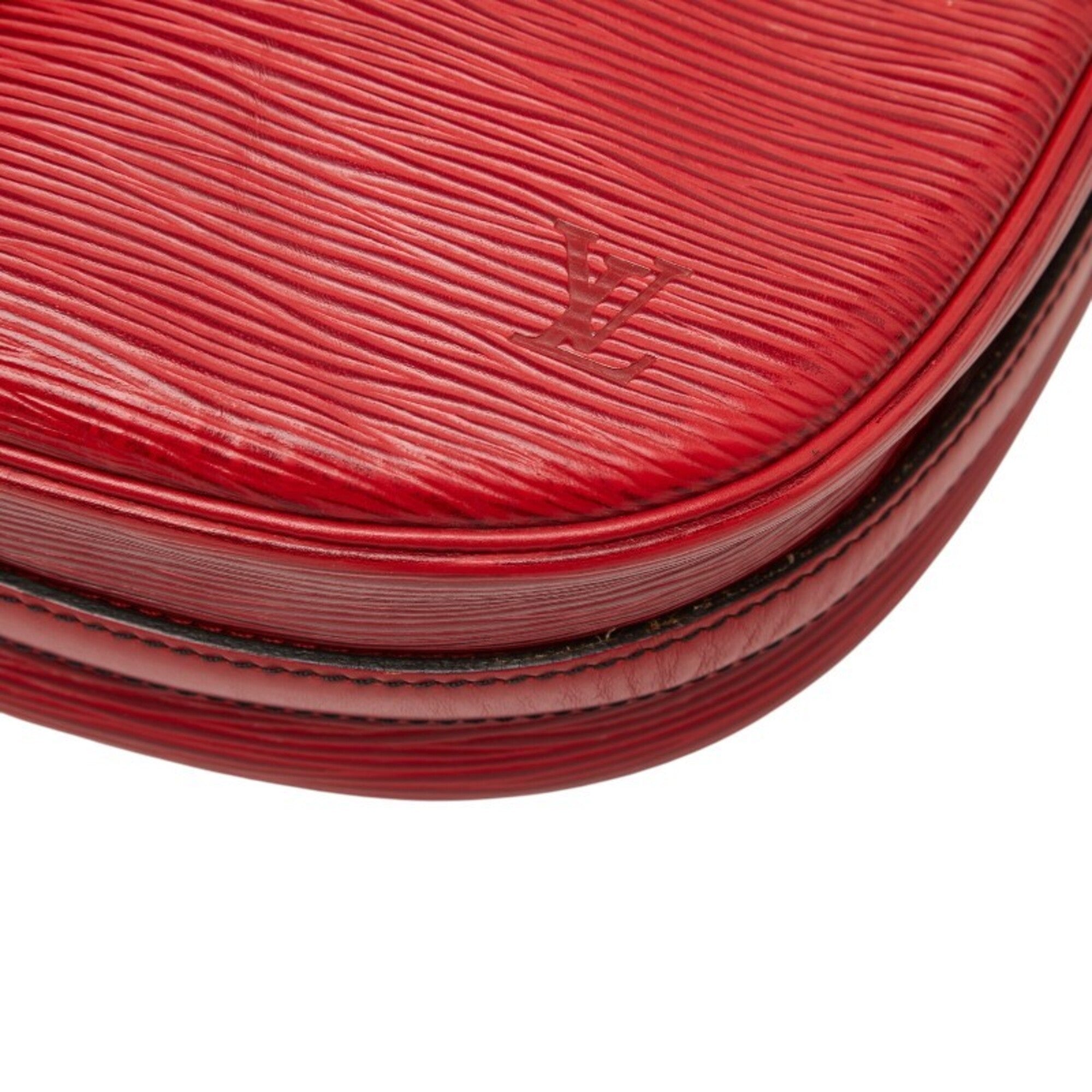 Louis Vuitton Epi Castilian Red Leather Shoulder Bag (Pre-Owned)