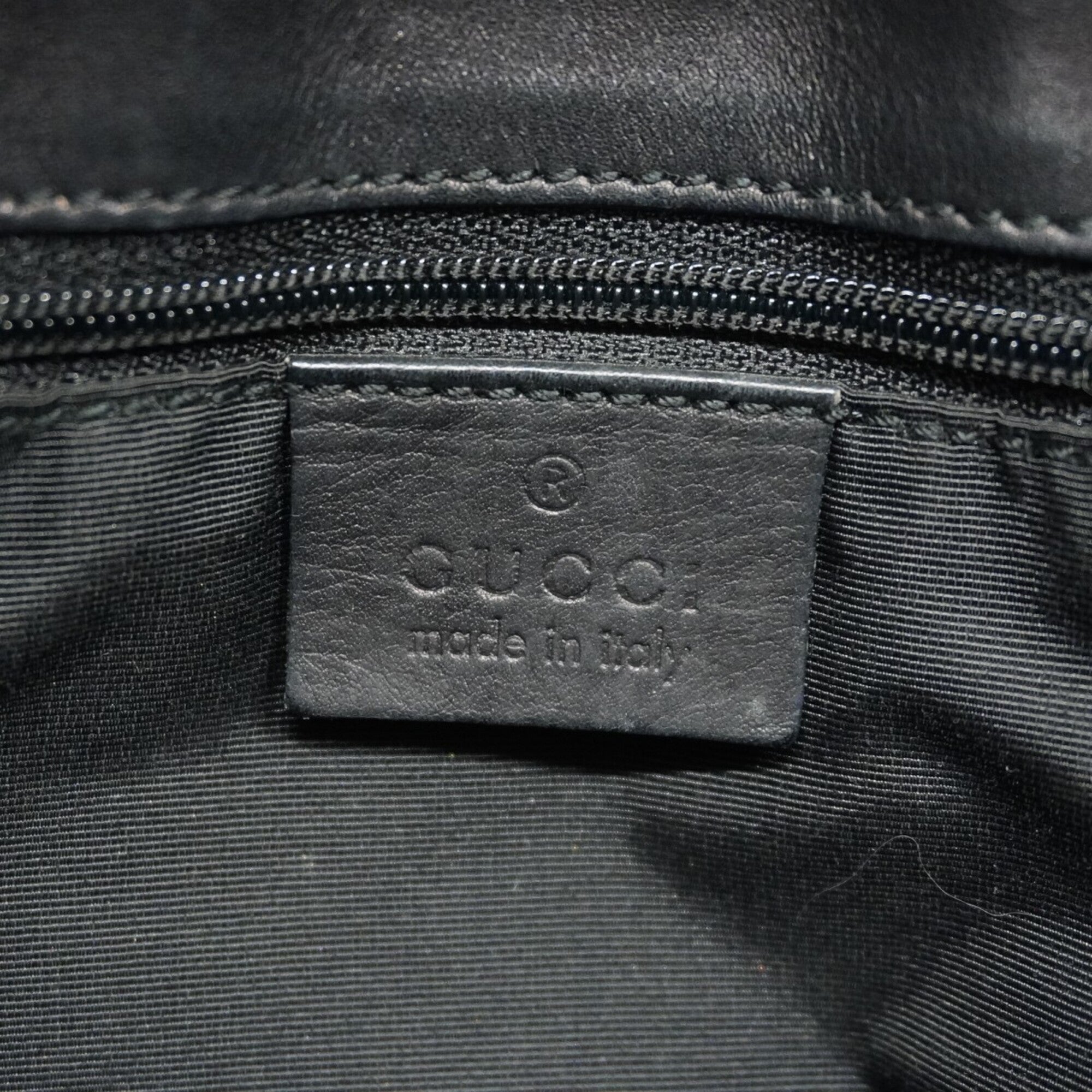 Gucci Black Denim Tote Bag (Pre-Owned)