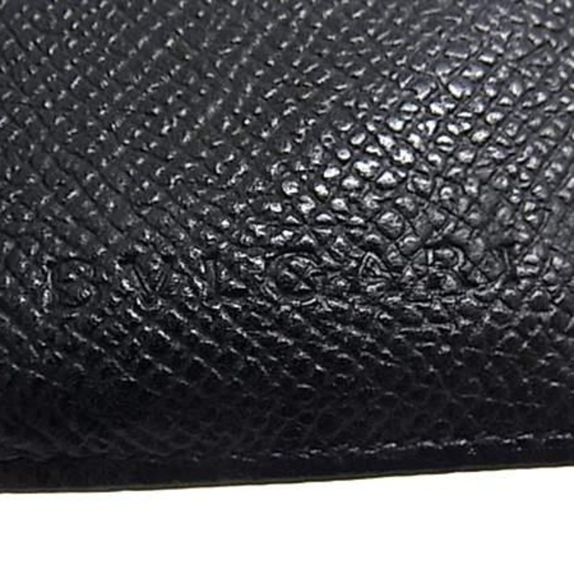 Bvlgari Black Long Wallet (Bi-Fold) (Pre-Owned)