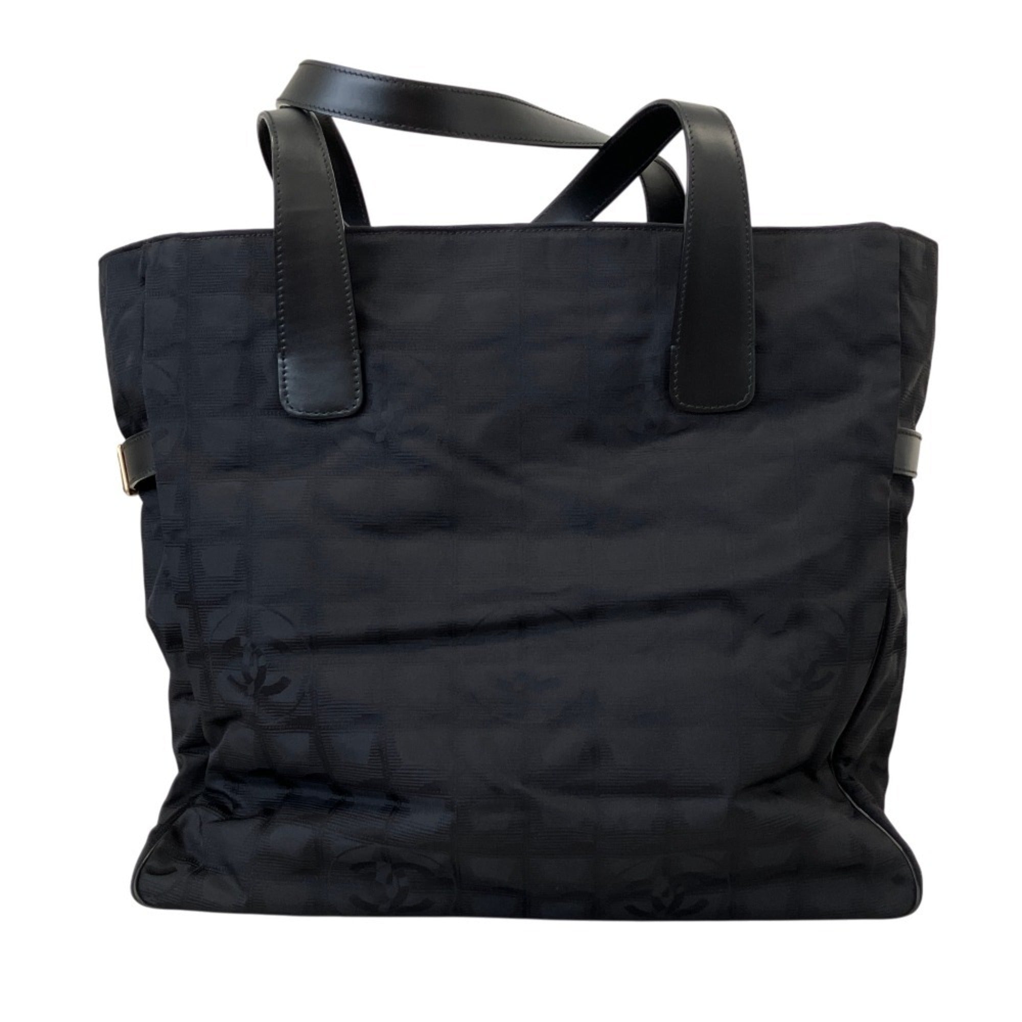 Chanel New Travel Line Black New Travel Line Tote Bag (Pre-Owned)