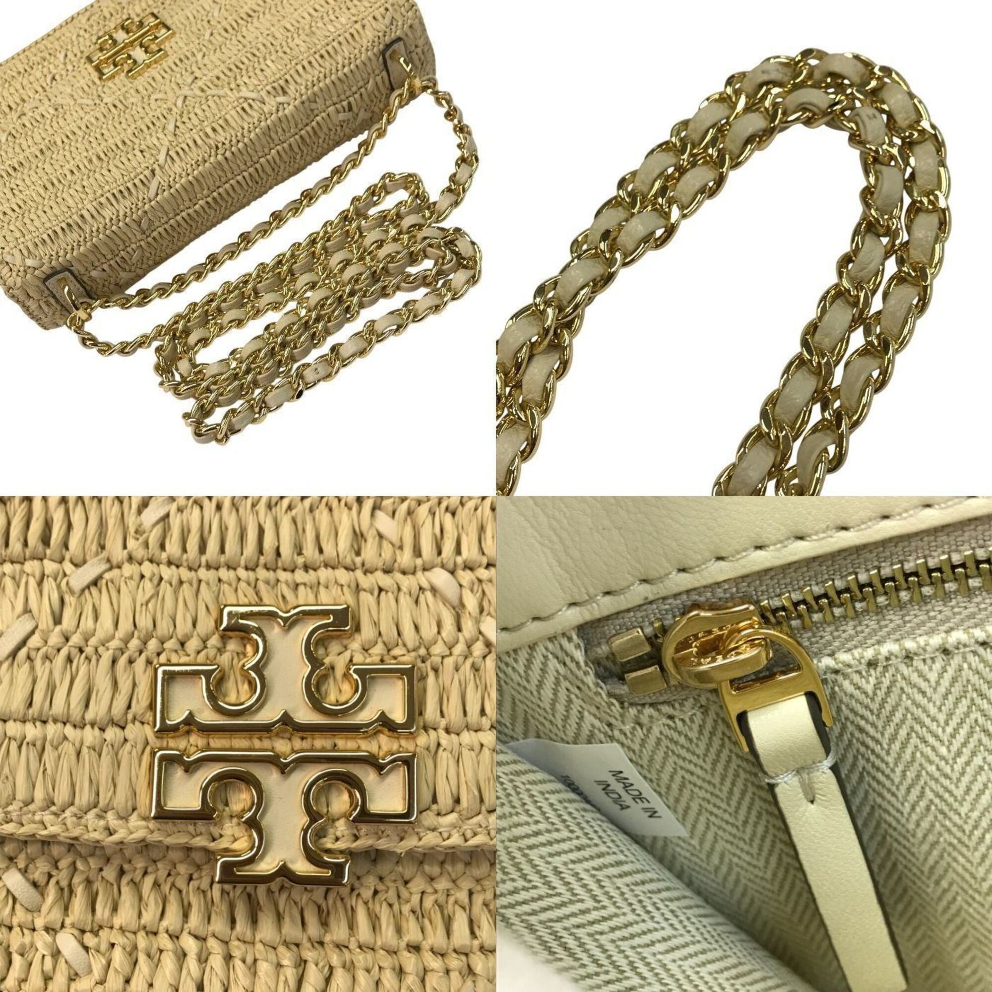Tory Burch Beige Shoulder Bag (Pre-Owned)