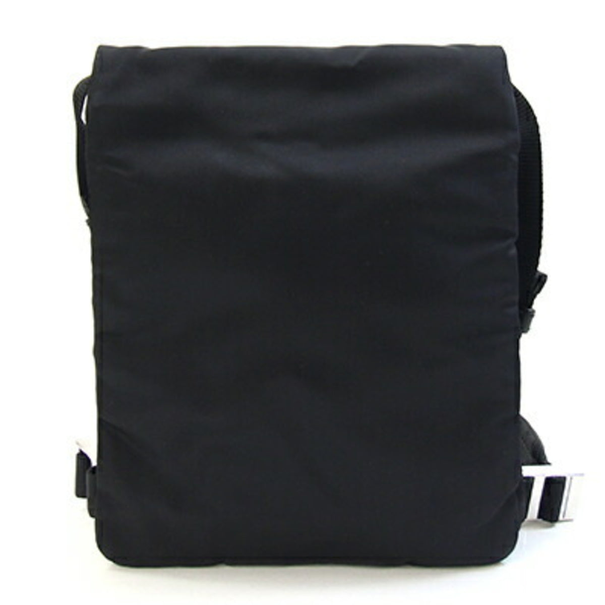 Prada Black Nylon Pochette Shoulder Bag (Pre-Owned)