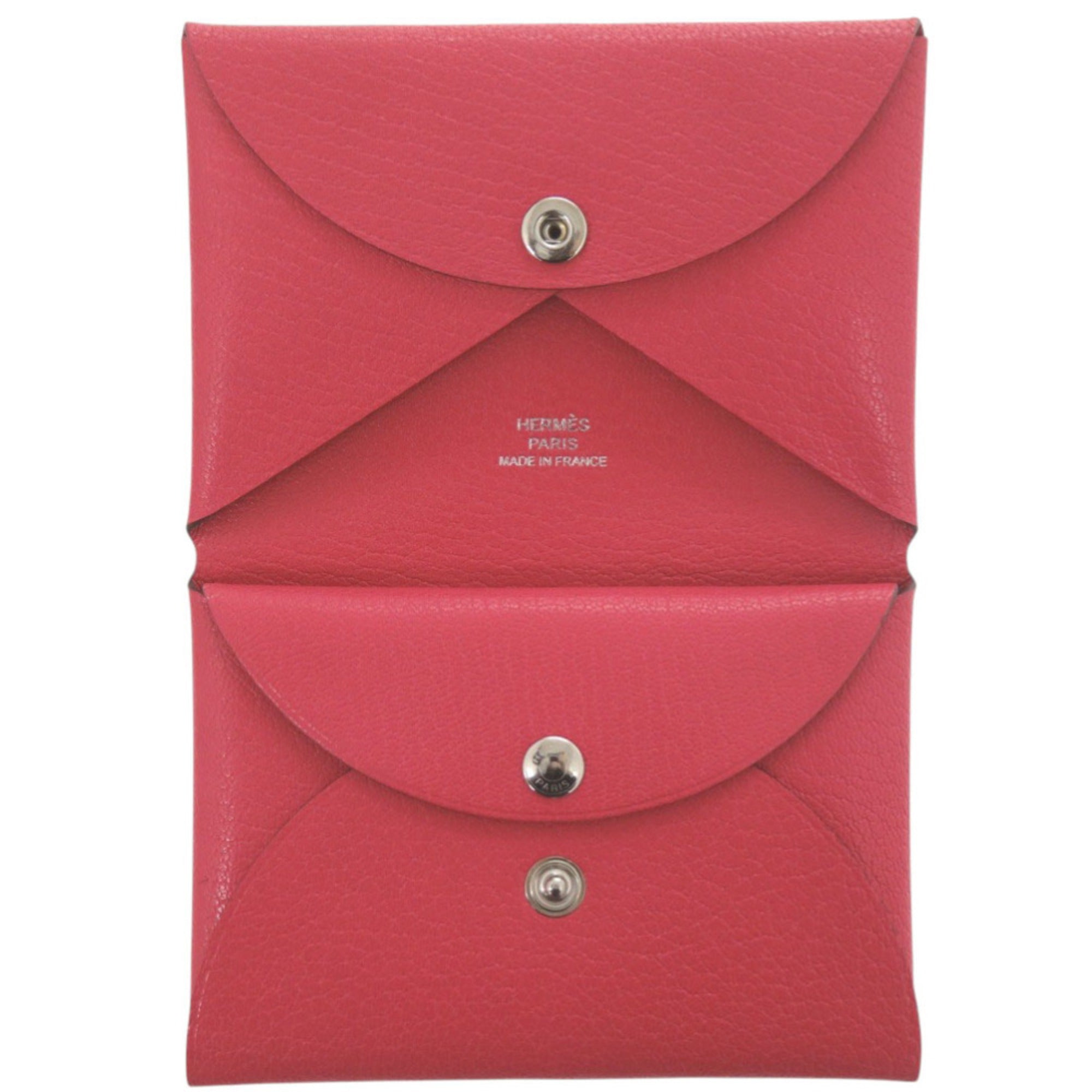 Hermes Chevre Myzore Leather Coin Purse/Coin Case (Pre-Owned)