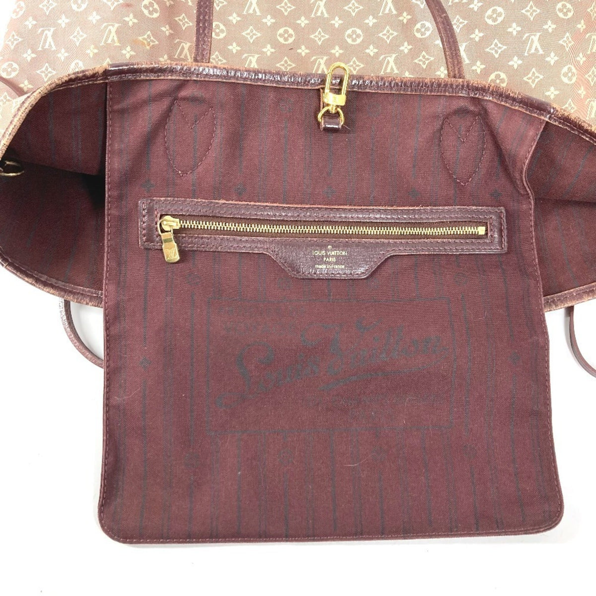 Louis Vuitton Monogram Idylle Red Color Sepia Monogram Idylle Shoulder Bag Tote Bag (Pre-Owned)