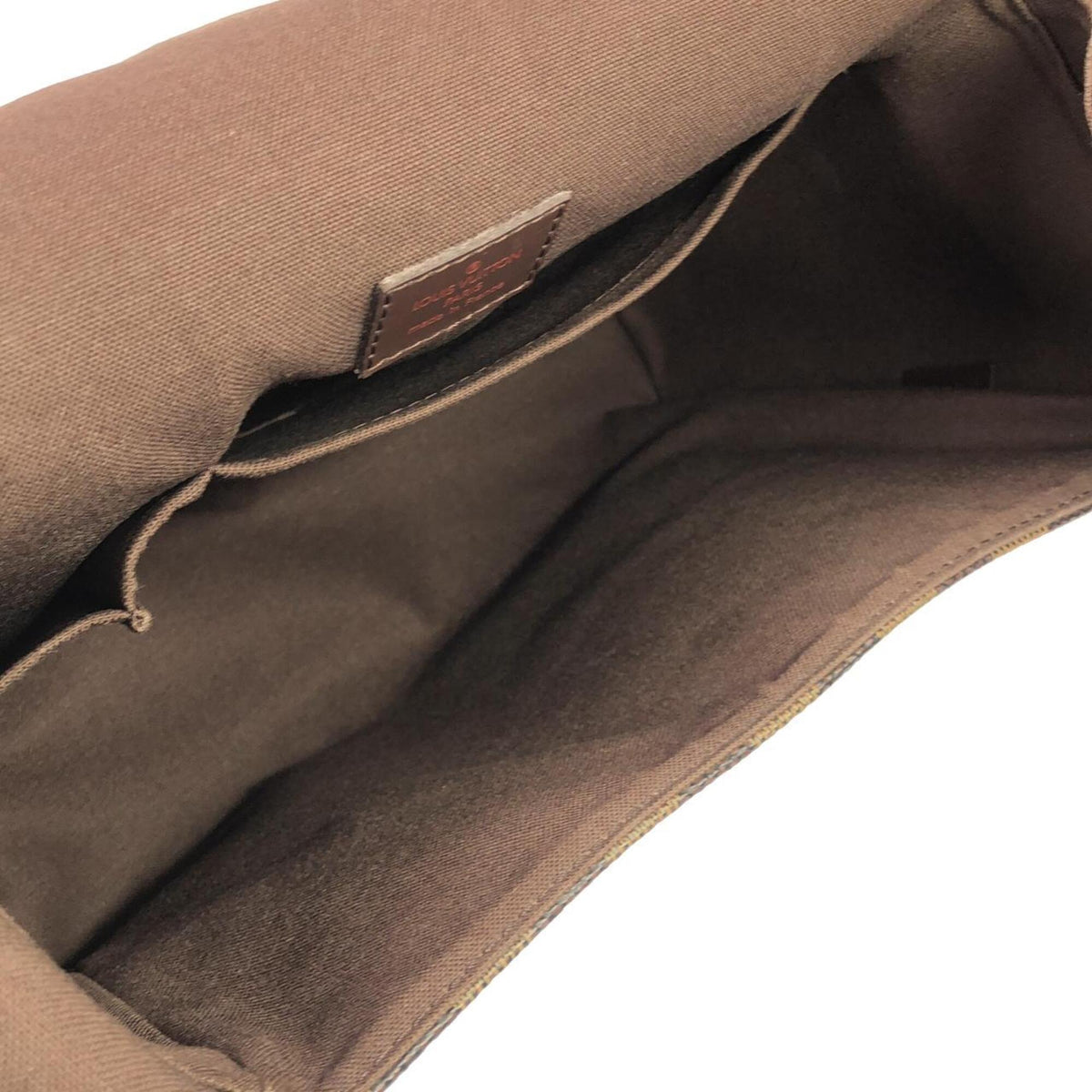 Louis Vuitton Brown Coated Canvas Shoulder Bag (Pre-Owned)
