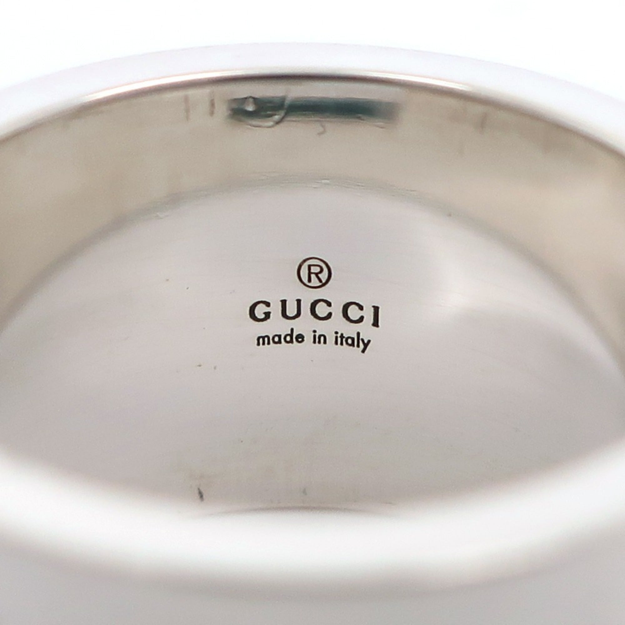 Gucci Silver 925 Band Ring (Pre-Owned)