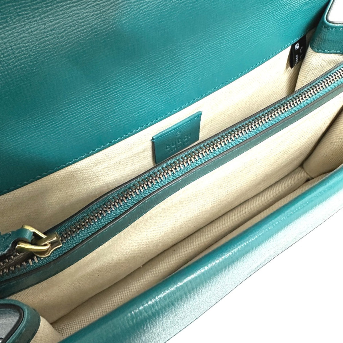 Gucci Blue Leather Shoulder Bag (Pre-Owned)