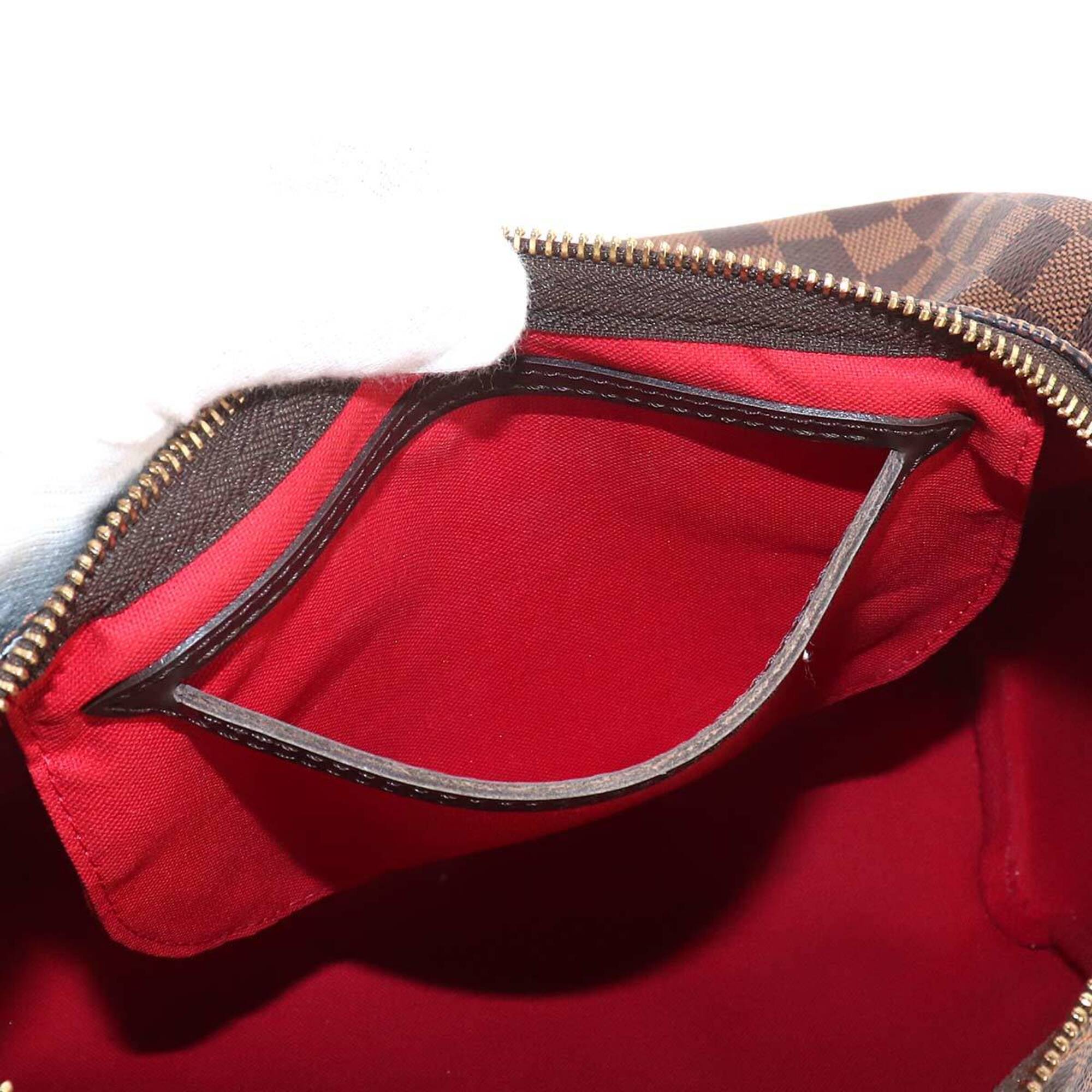 Louis Vuitton Brown Damier Canvas Ebene Damier Canvas Handbag (Pre-Owned)