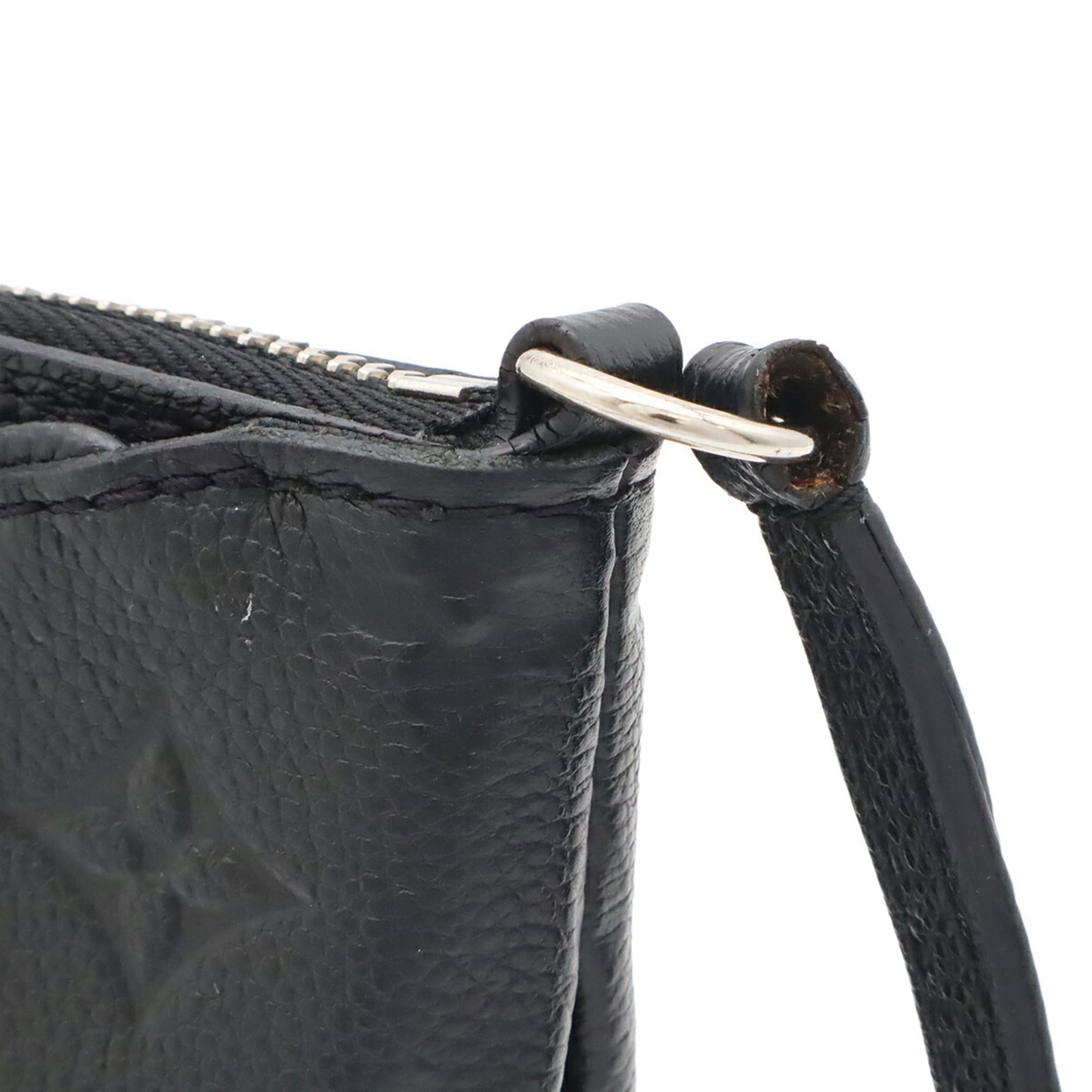 Louis Vuitton Black Noir Monogram Empreinte Pochette Shoulder Bag (Pre-Owned)