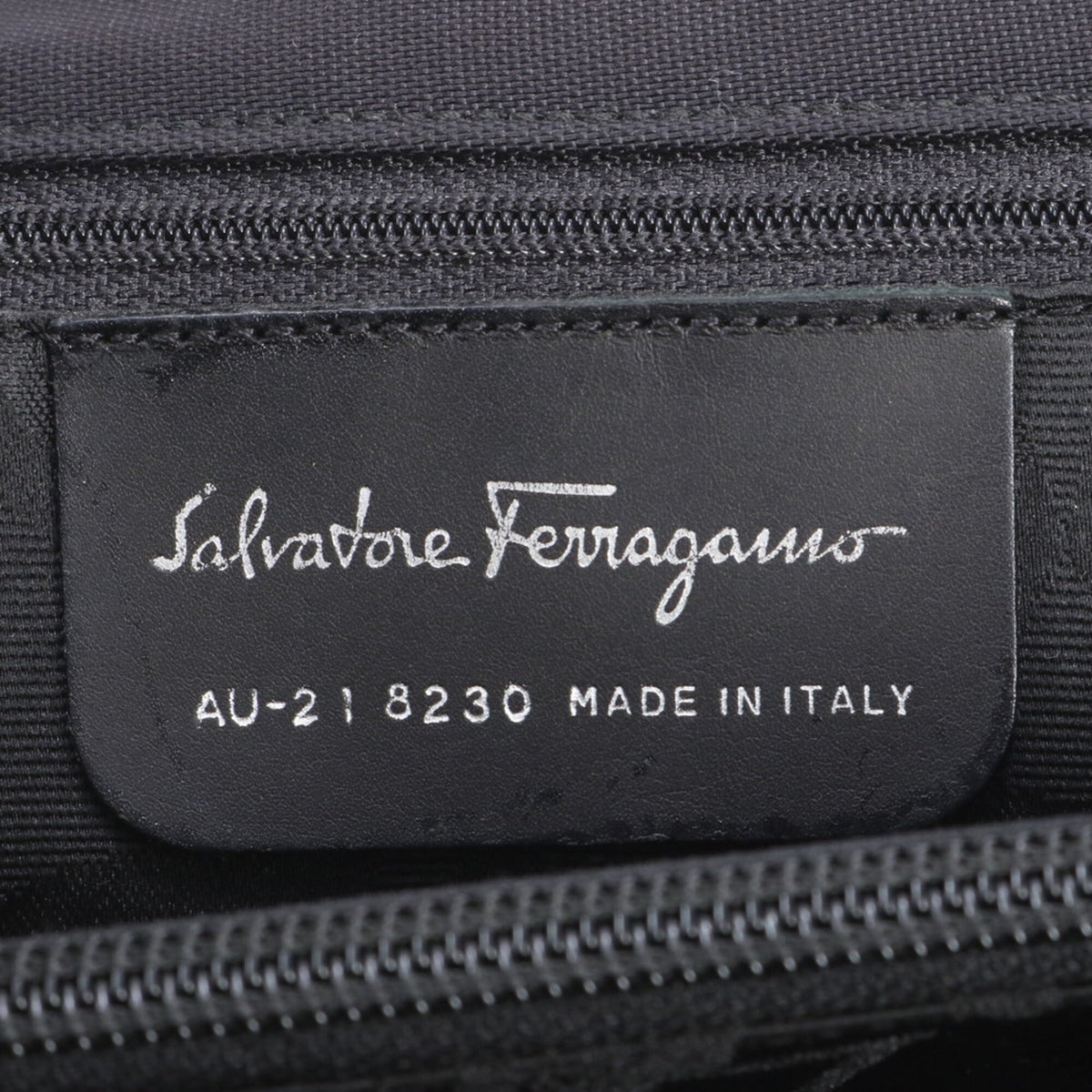 Salvatore Ferragamo Black Shoulder Bag Tote Bag (Pre-Owned)