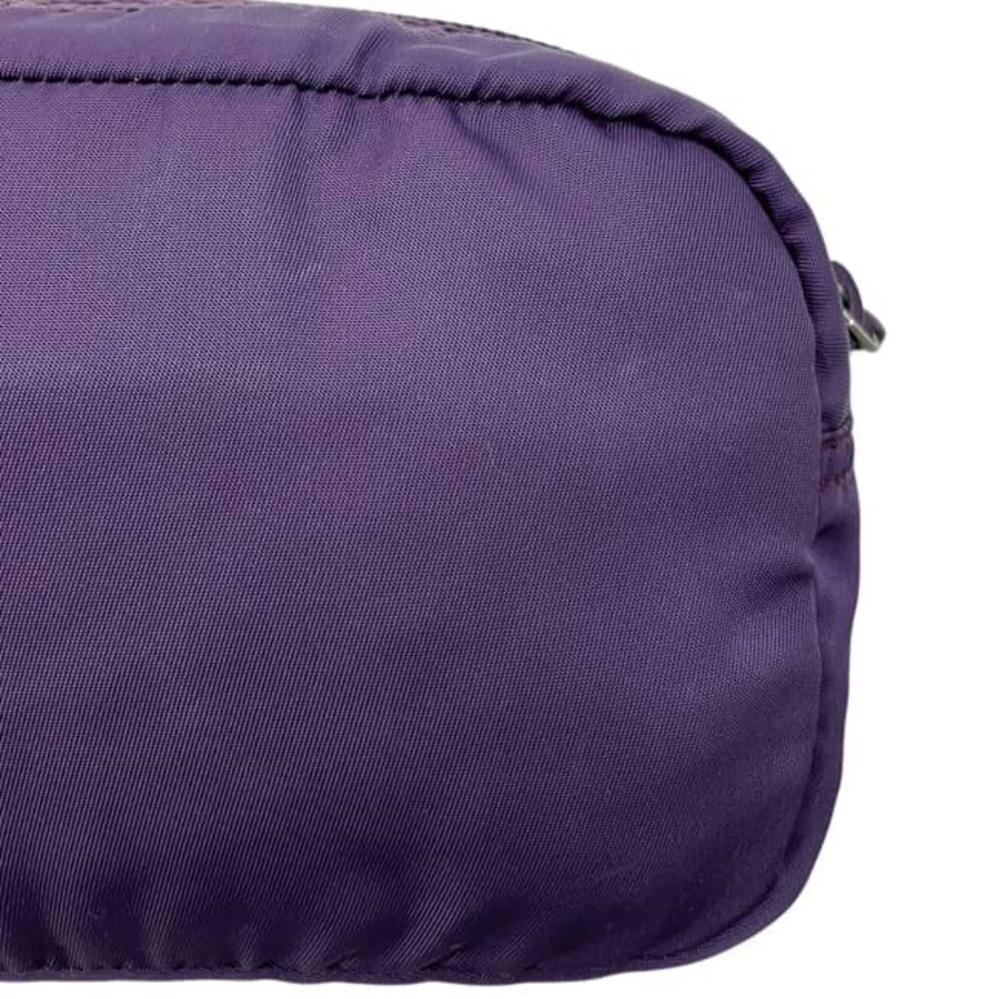Prada Purple Nylon Pouch (Pre-Owned)