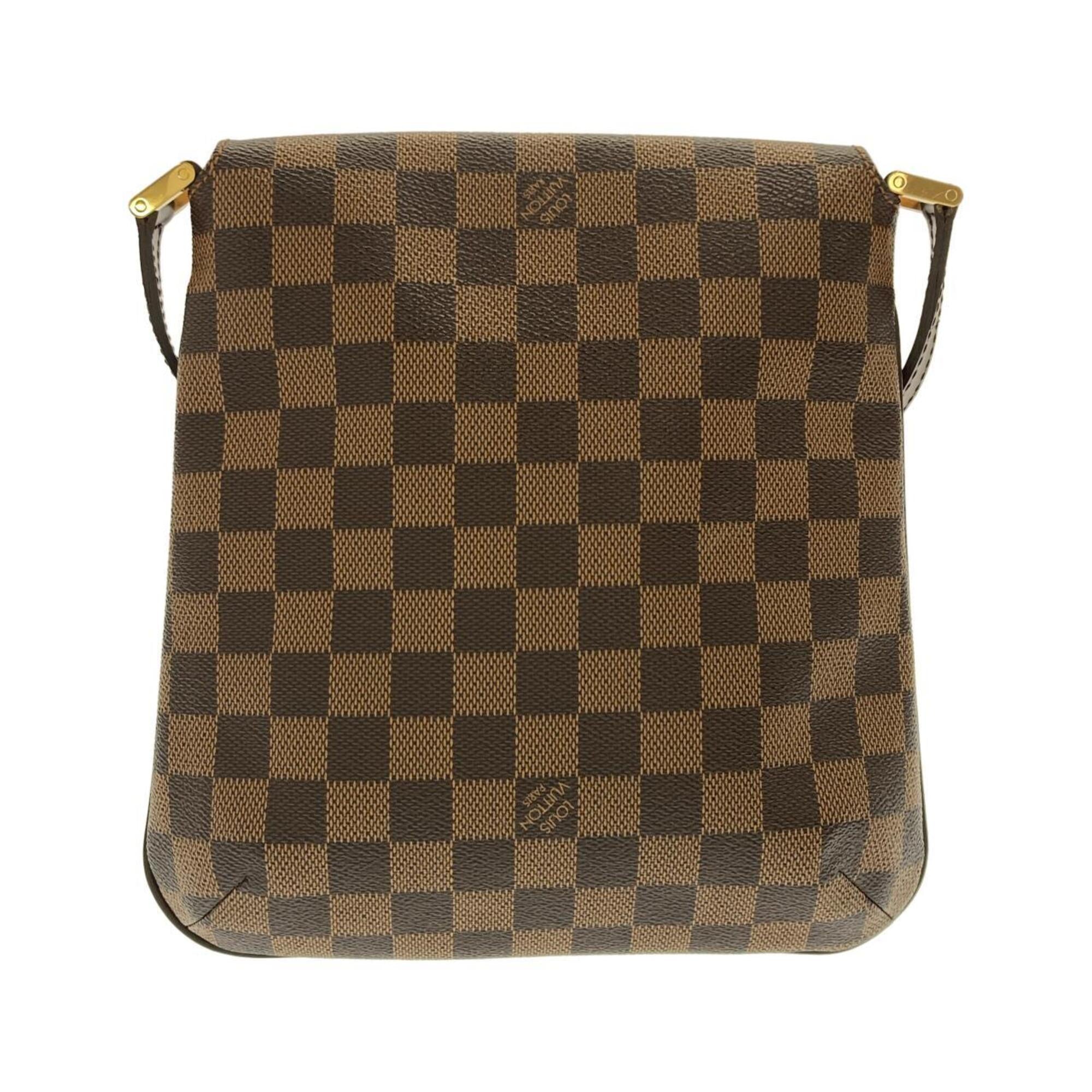 Louis Vuitton Ebene Coated Canvas Shoulder Bag (Pre-Owned)