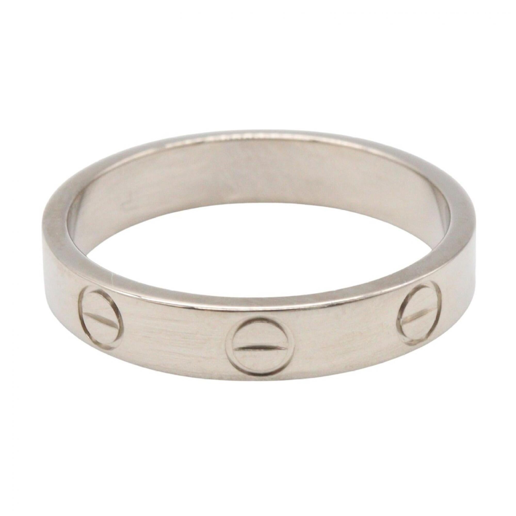 Cartier Silver White Gold (18K) Band Ring (Pre-Owned)