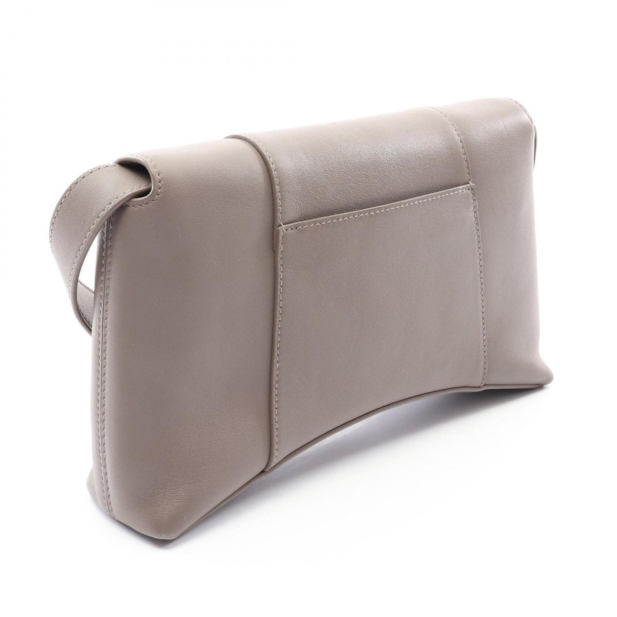 Balenciaga Gray Leather Handbag Shoulder Bag (Pre-Owned)