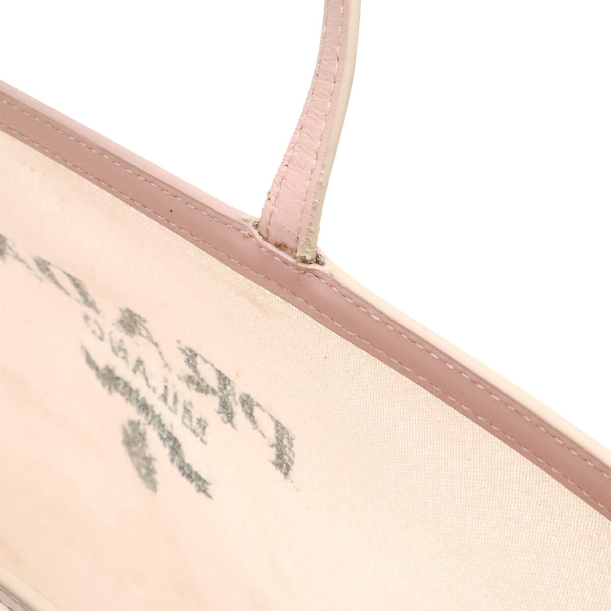 Prada Dusty Pink Mesh Spangles Tote Bag (Pre-Owned)