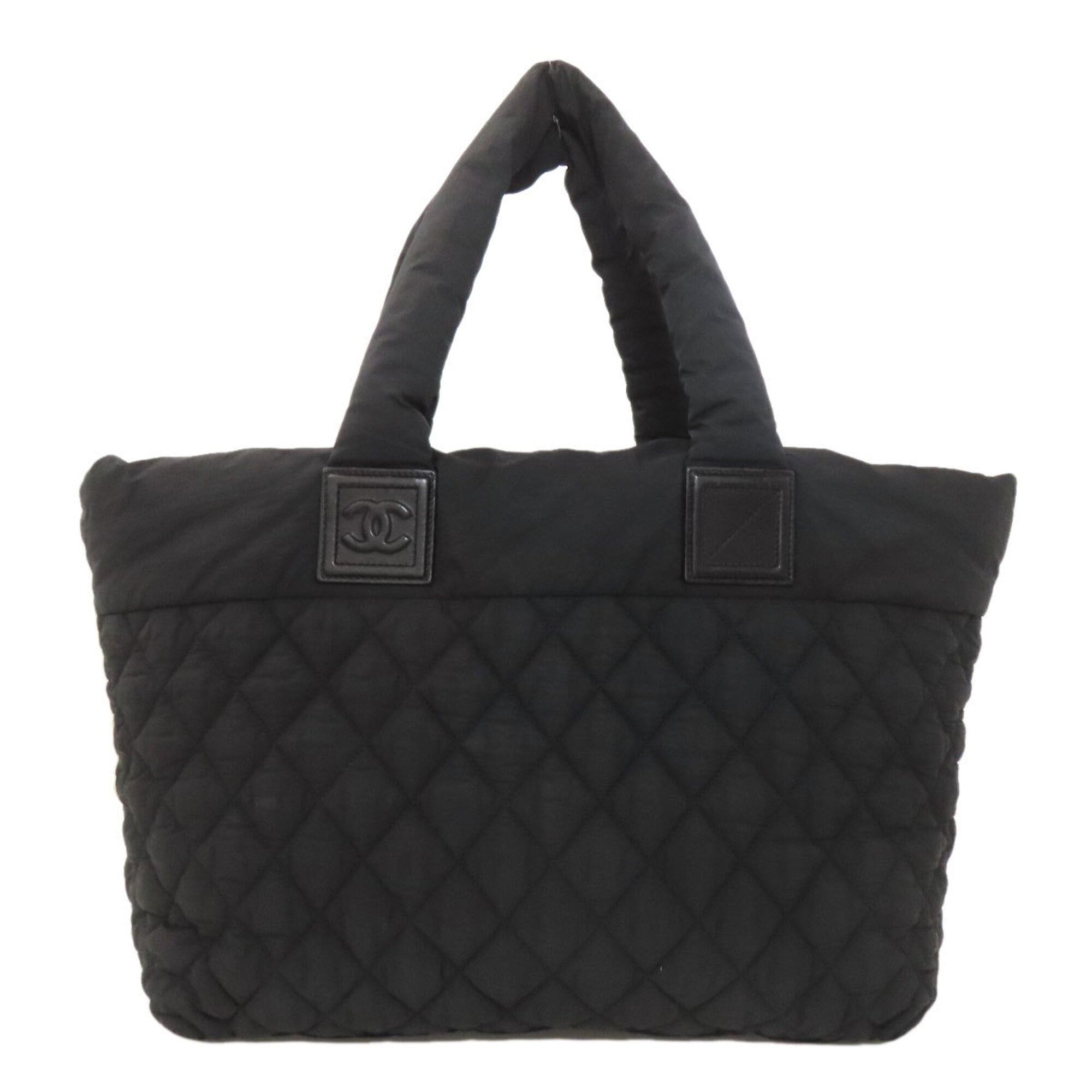 Chanel Black Nylon Tote Bag (Pre-Owned)