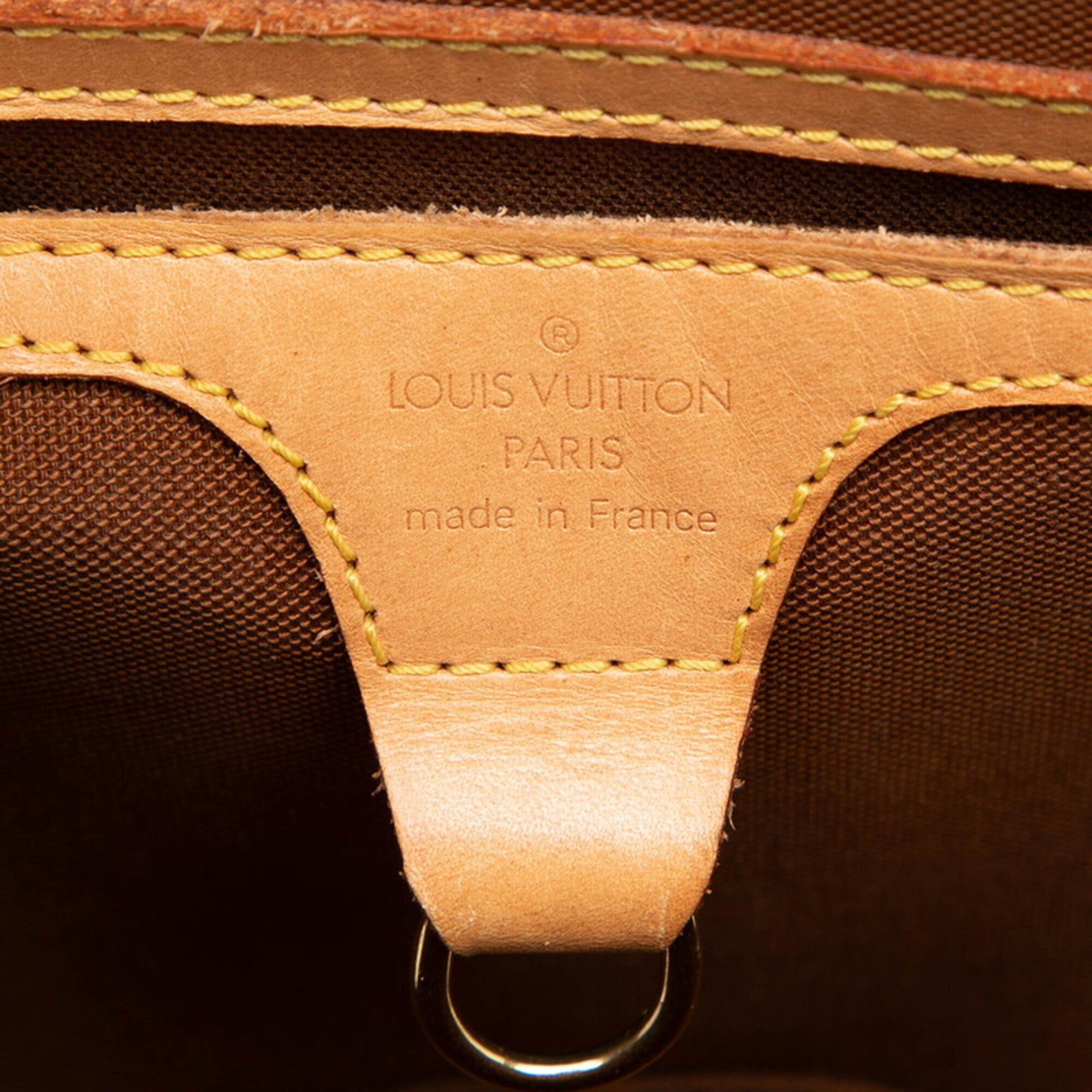 Louis Vuitton Brown Pvc Leather Backpack (Pre-Owned)
