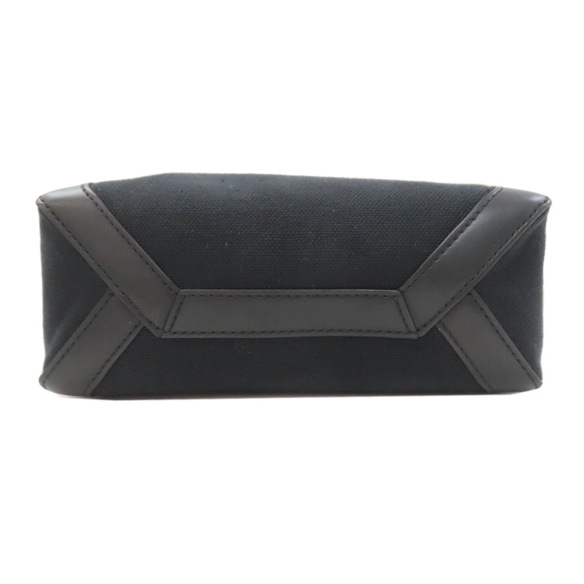 Valentino Black Canvas Handbag (Pre-Owned)