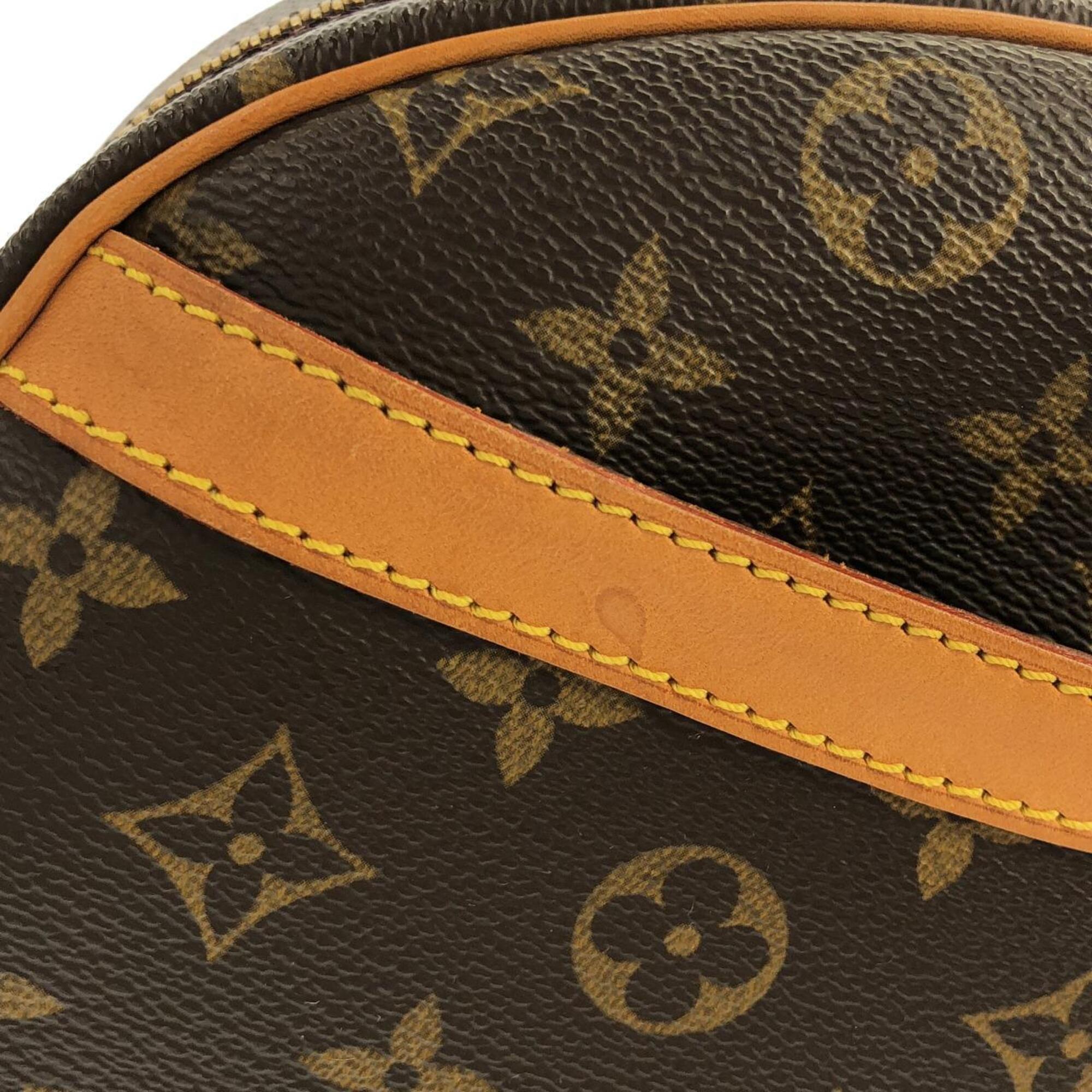 Louis Vuitton Marron Coated Canvas Shoulder Bag (Pre-Owned)
