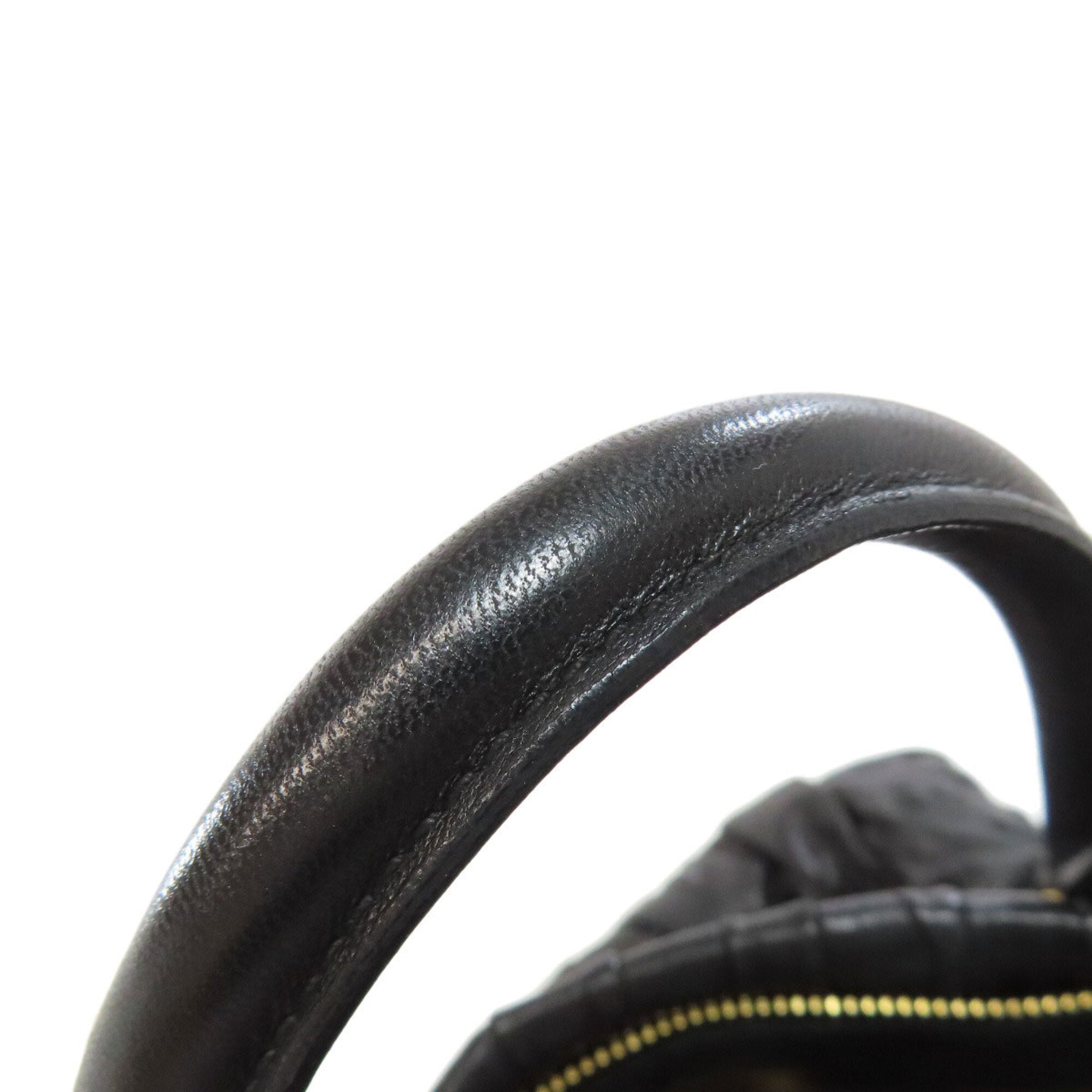 Prada Black Leather Handbag (Pre-Owned)