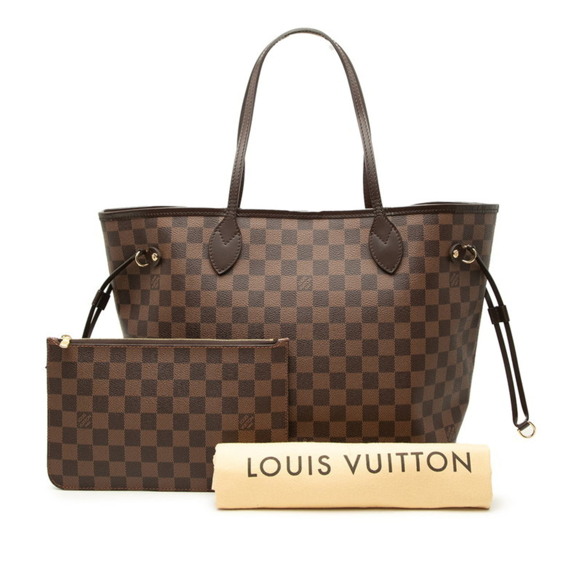 Louis Vuitton Damier Brown Pvc Leather Shoulder Bag Tote Bag (Pre-Owned)