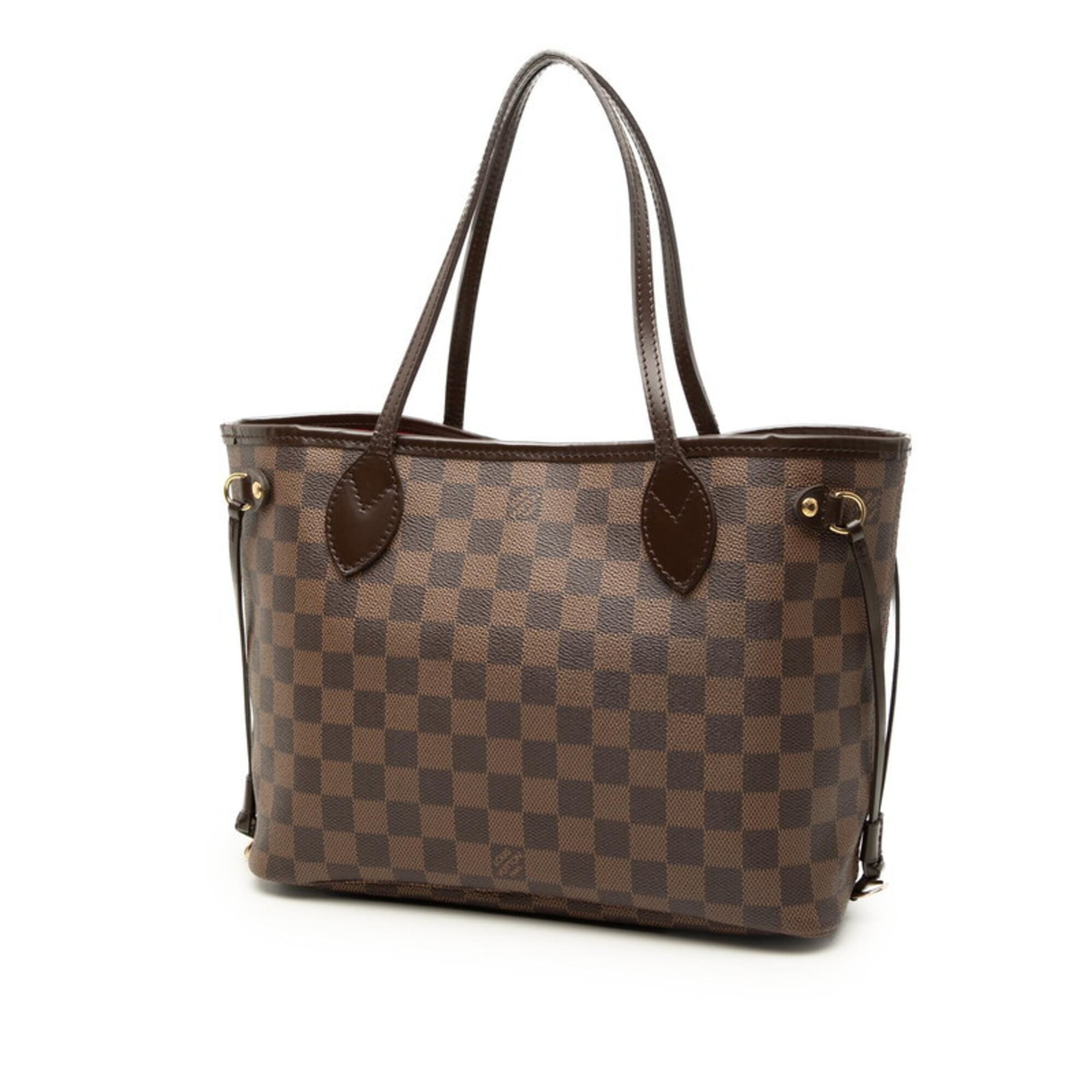 Louis Vuitton Damier Brown Pvc Leather Handbag Tote Bag (Pre-Owned)