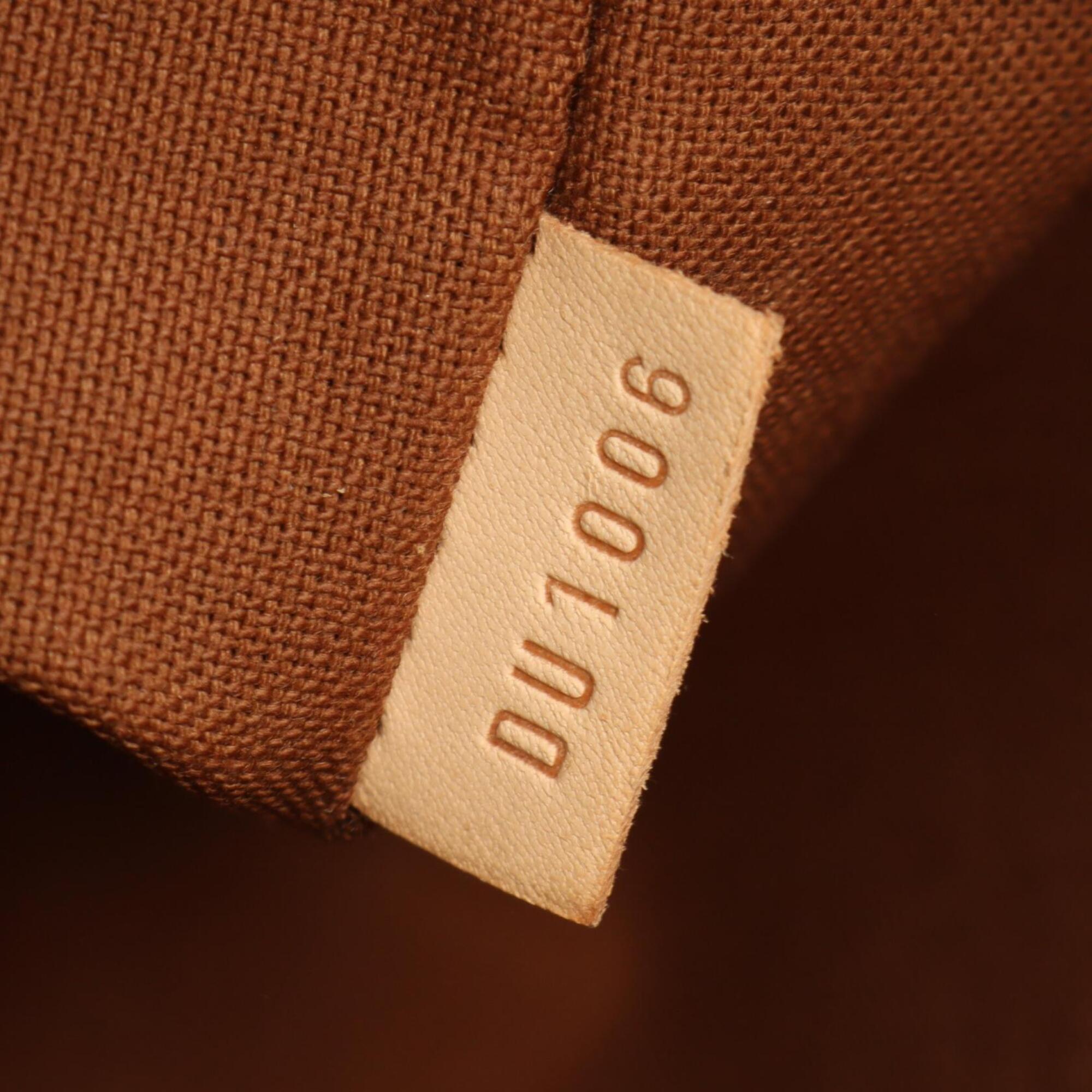 Louis Vuitton Brown Monogram Monogram Leather Handbag Shoulder Bag (Pre-Owned)