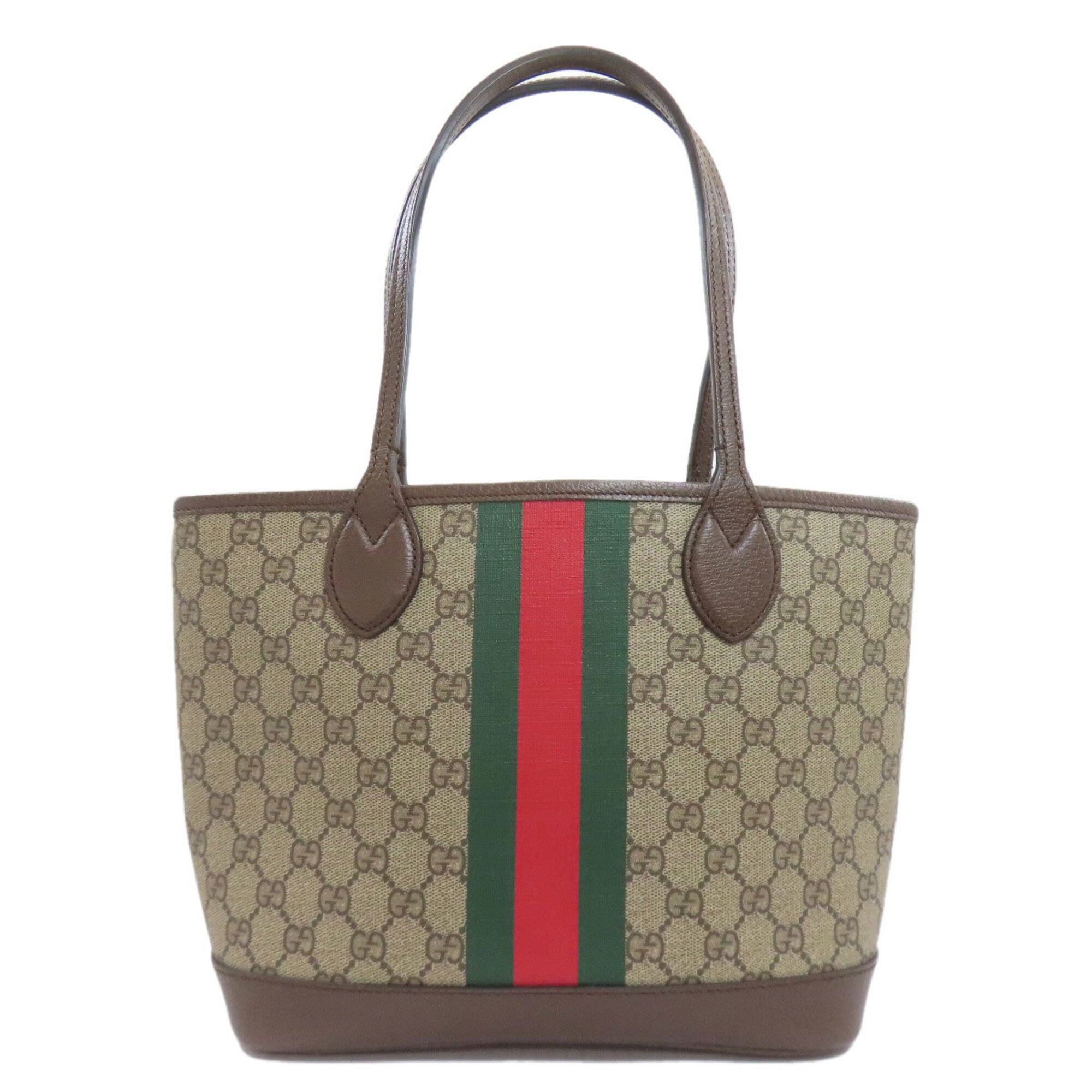 Gucci Brown Pvc Handbag (Pre-Owned)
