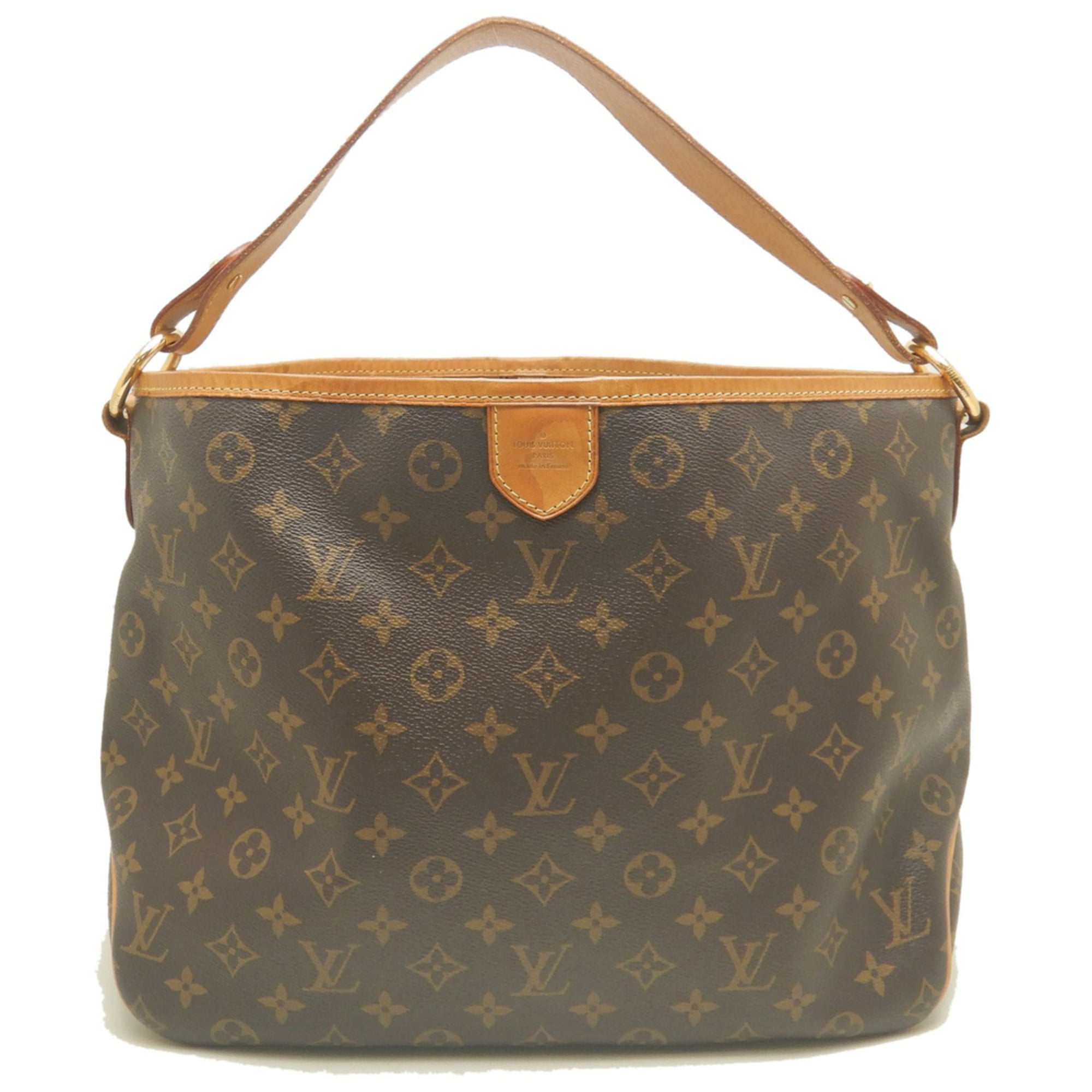 Louis Vuitton Brown Monogram Canvas Shoulder Bag (Pre-Owned)