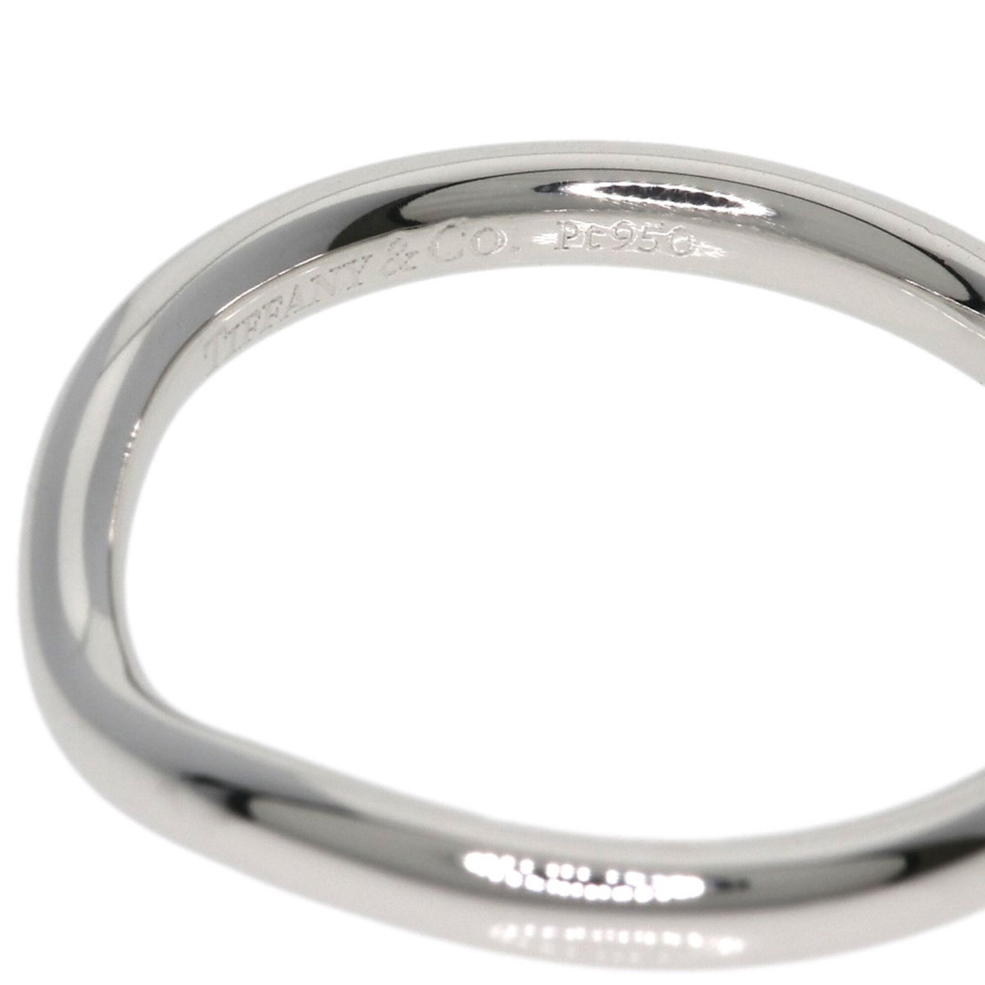 Tiffany Platinum 950 Band Ring (Pre-Owned)