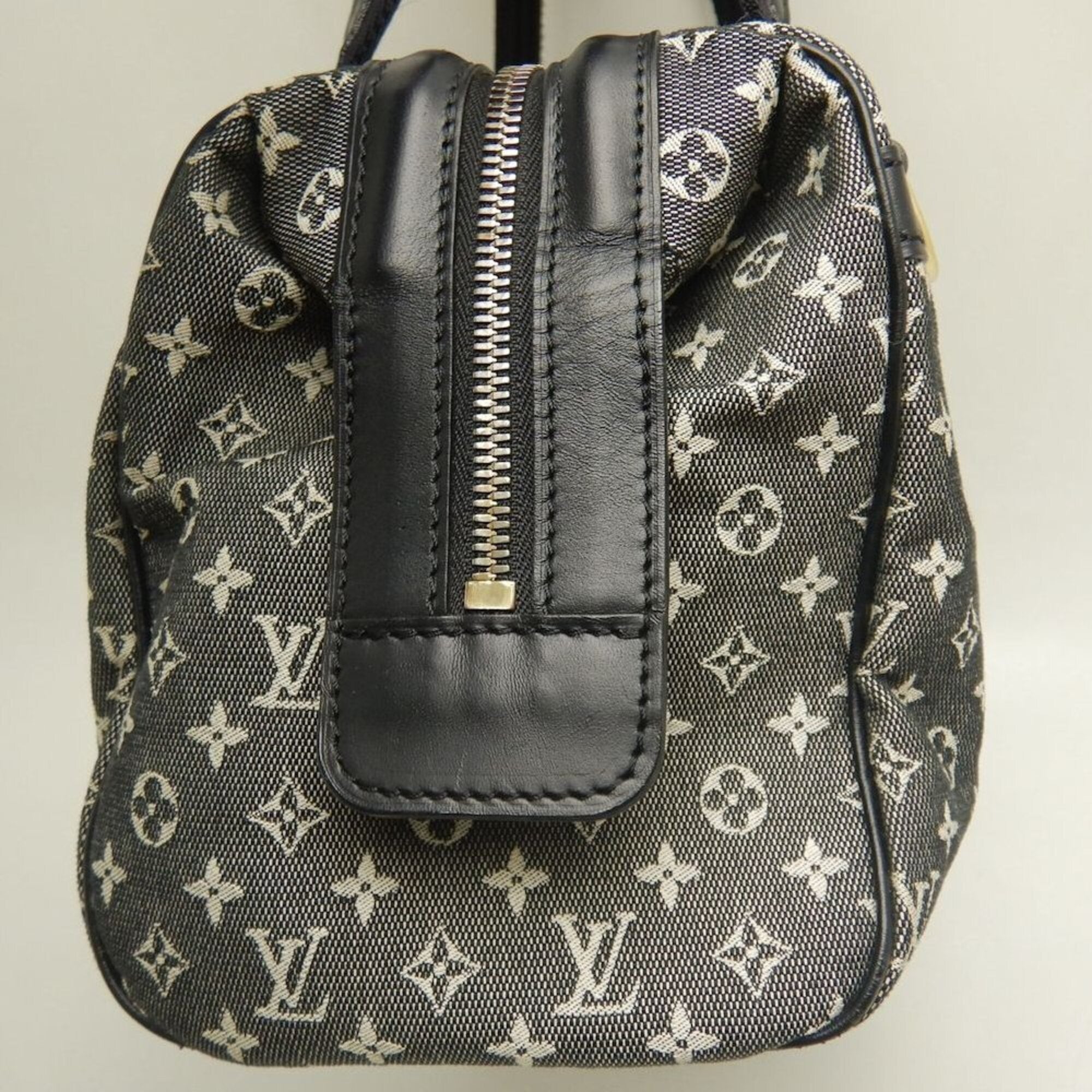 Louis Vuitton Monogram Mini Noir Canvas Handbag (Pre-Owned)