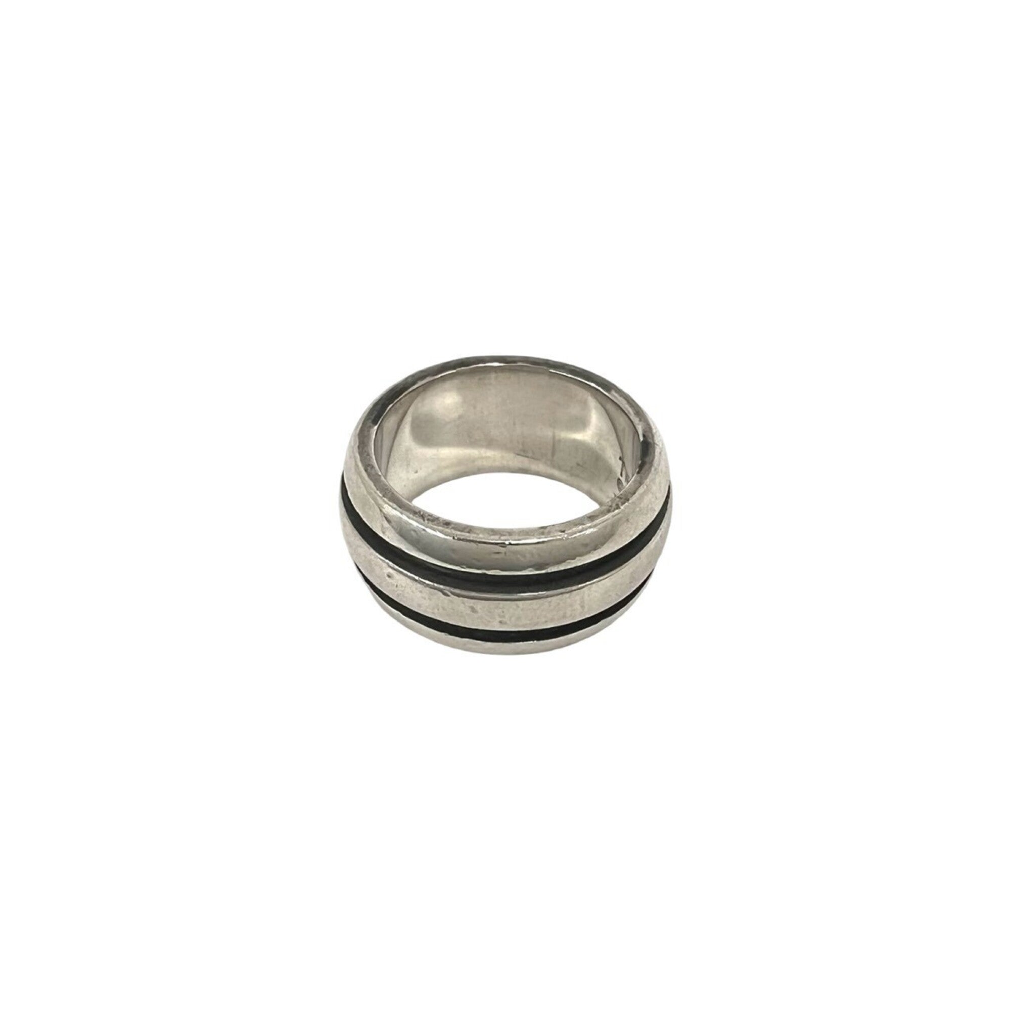 Tiffany Silver Silver 925 Band Ring (Pre-Owned)