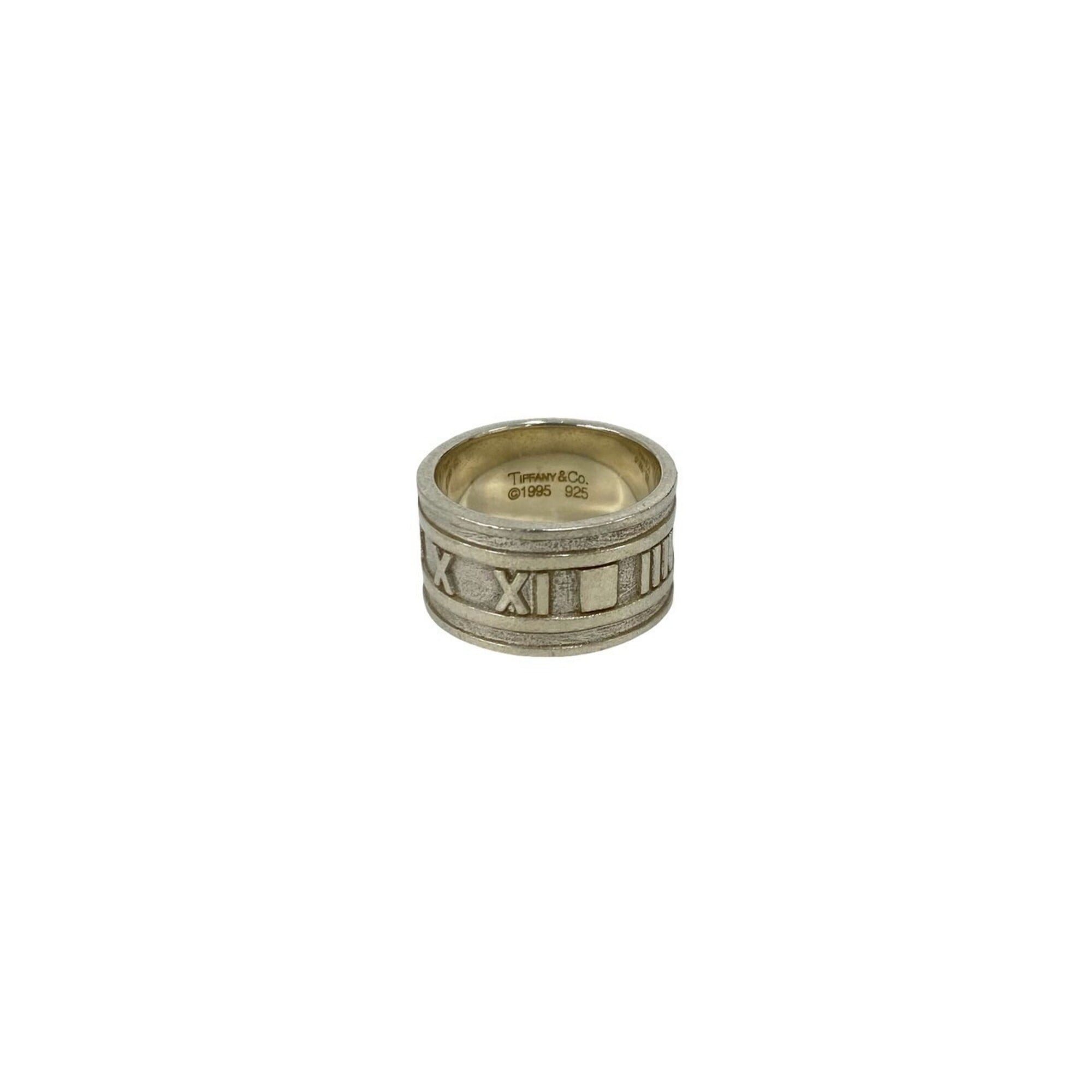 Tiffany Silver Silver 925 Band Ring (Pre-Owned)