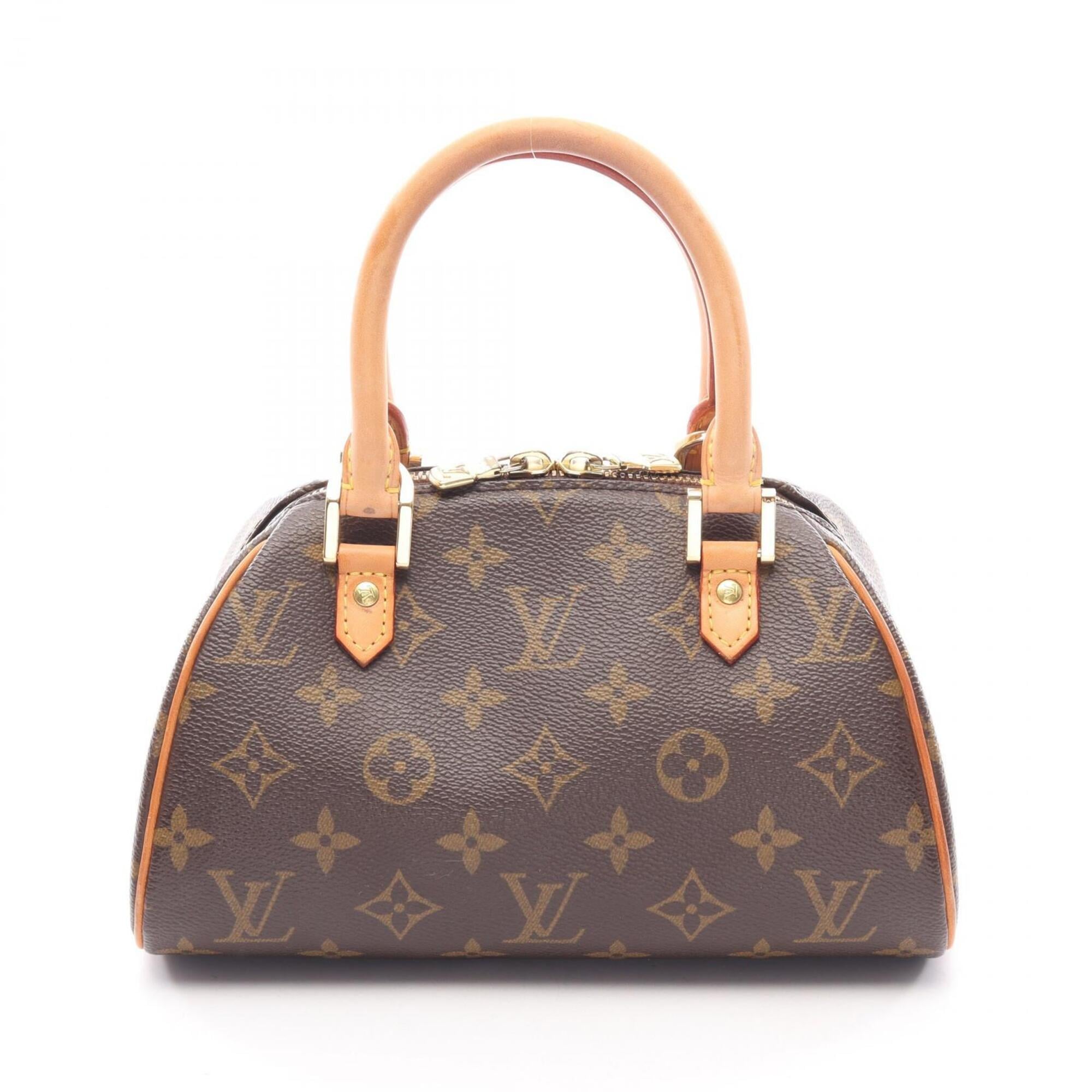 Louis Vuitton Monogram Brown Monogram Leather Handbag (Pre-Owned)