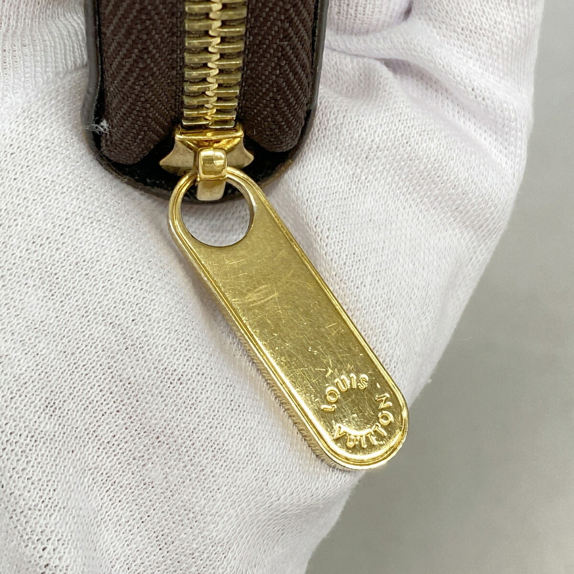 Louis Vuitton Brown Long Wallet (Bi-Fold) (Pre-Owned)